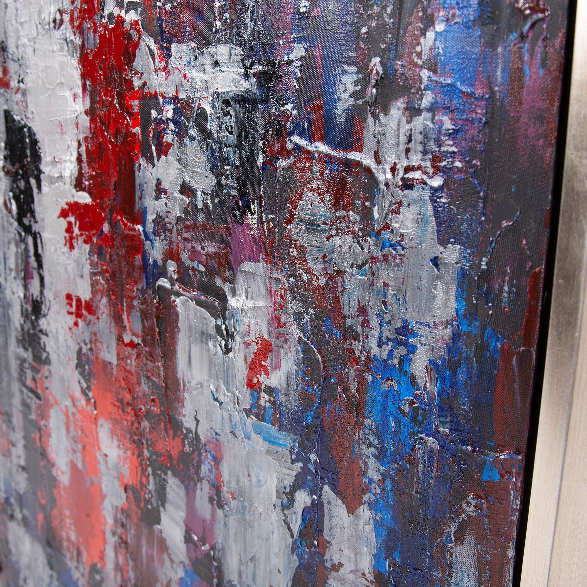 An Abstract View Hand Painted Original Art