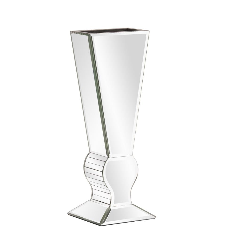Mirrored "V" Shaped Vase - Small