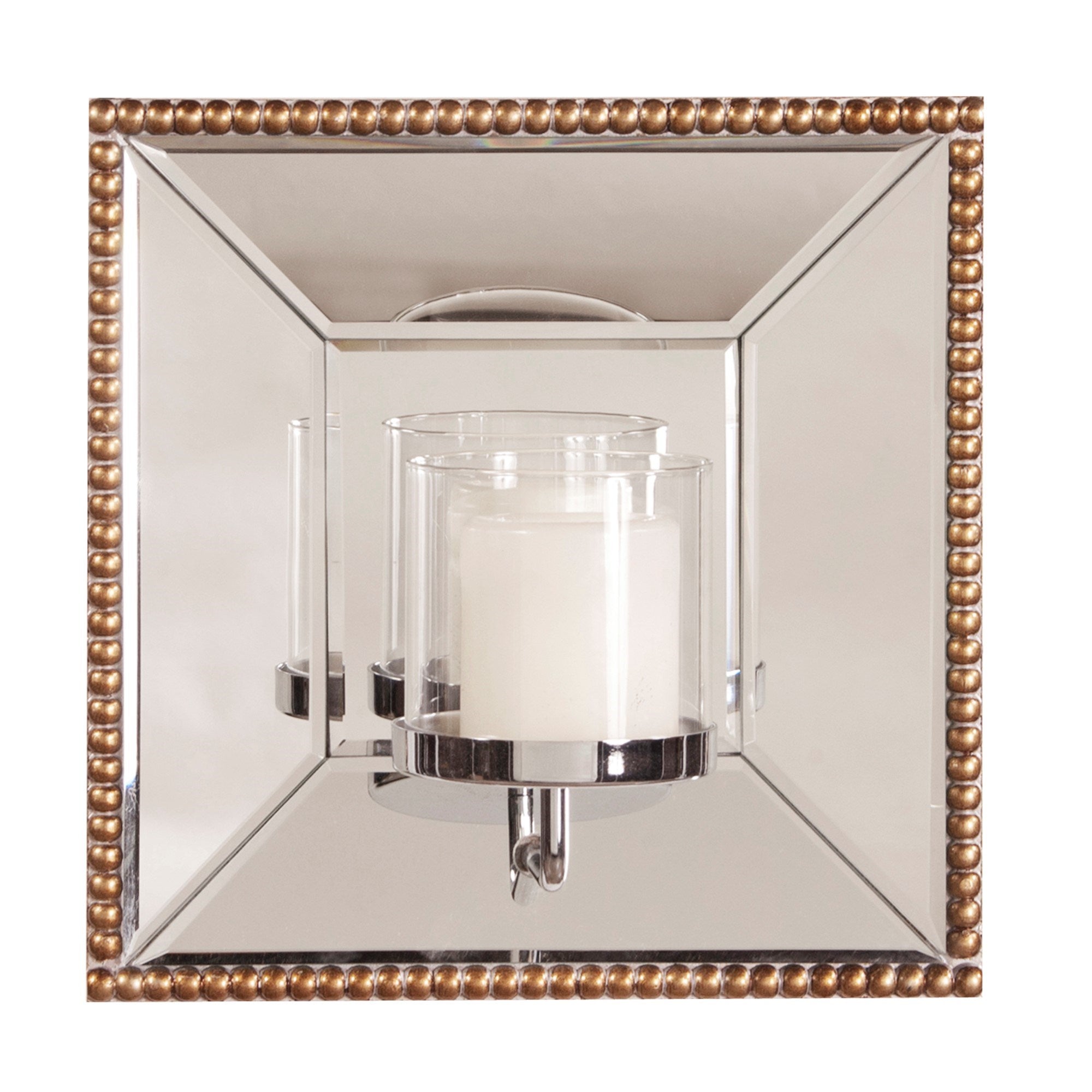 Lydia Mirror w/ Candle Holder