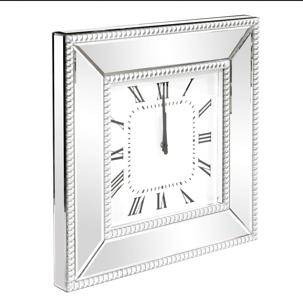 Mirrored Wall Clock
