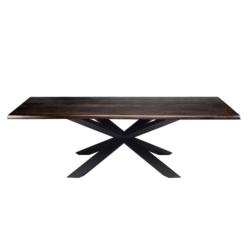 Couture 112" Seared Oak Dining Table
