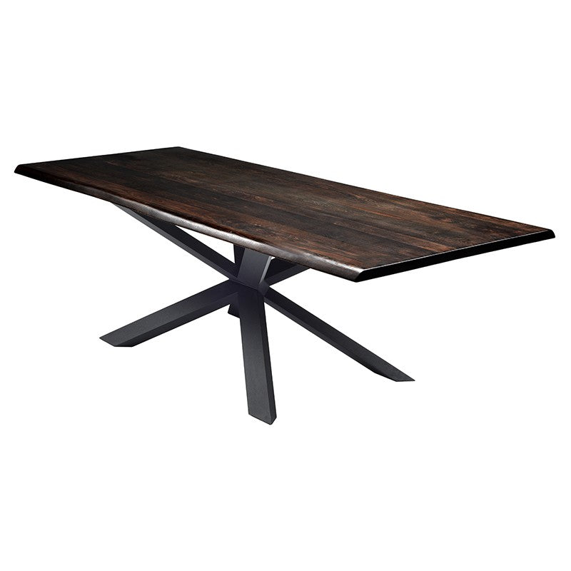 Couture 112" Seared Oak Dining Table