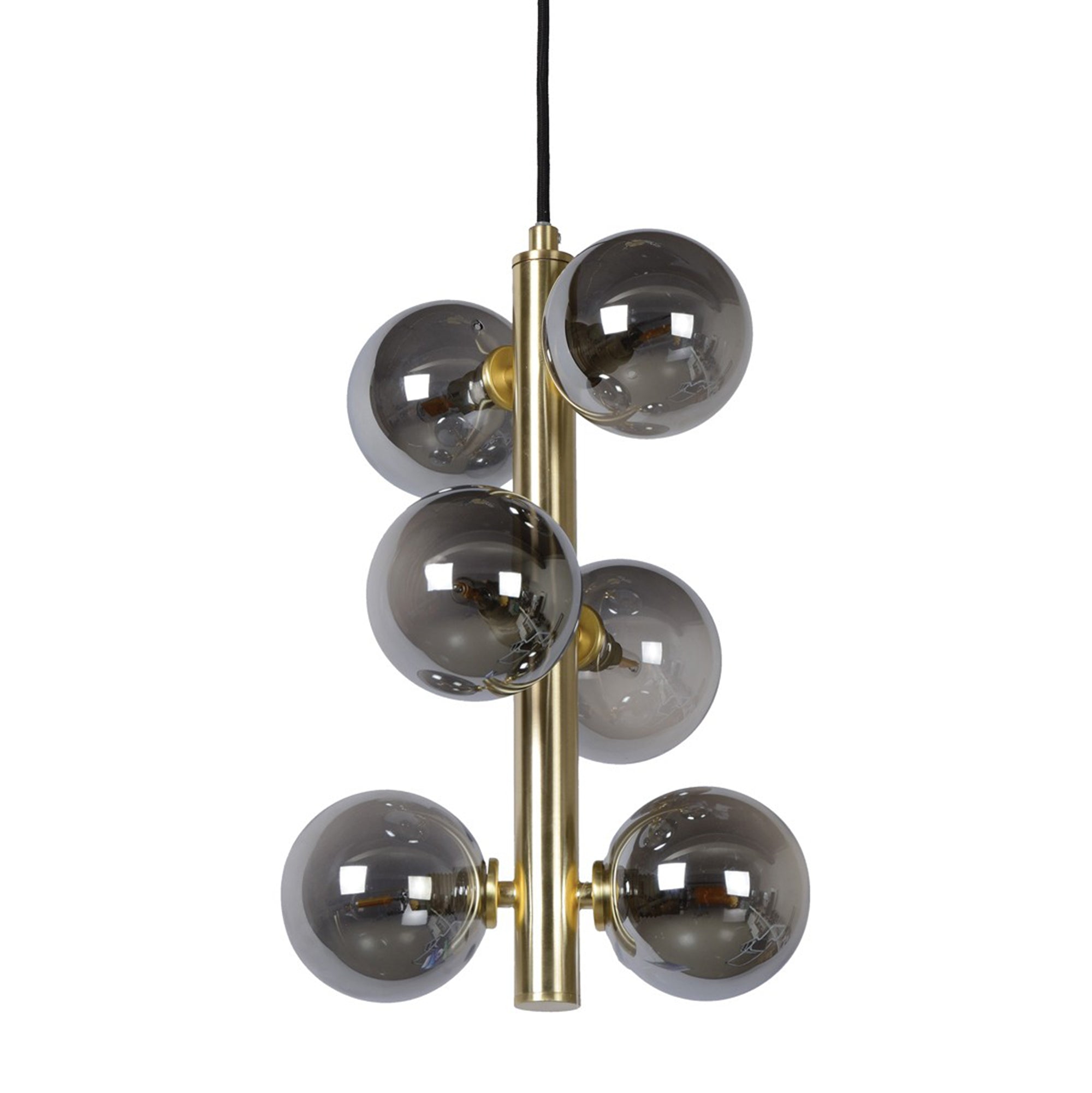 Page 10" Satin Brass Ceiling Light