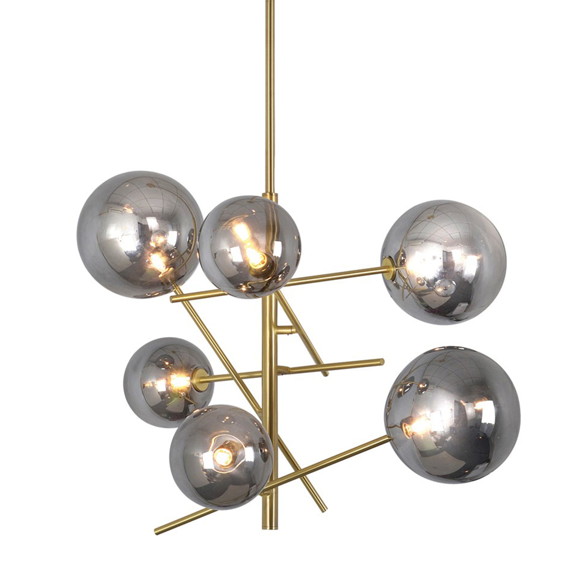 Laylani 29" Satin Brass Plated Ceiling Light