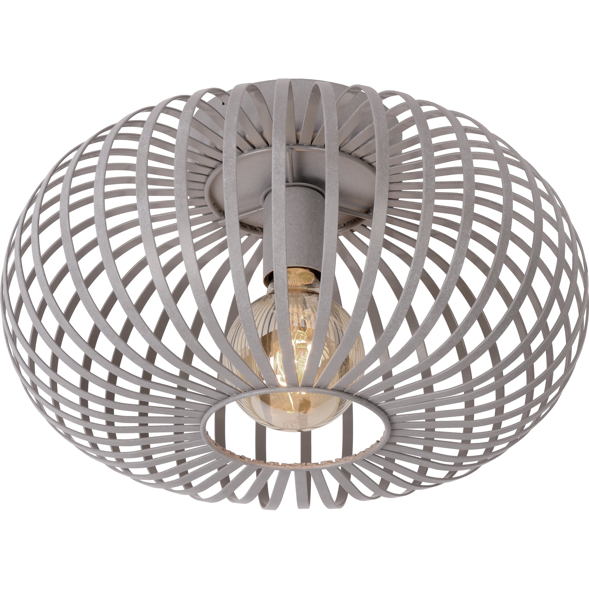 Rodes 16" Iron - Grey Powder Coated Ceiling Light