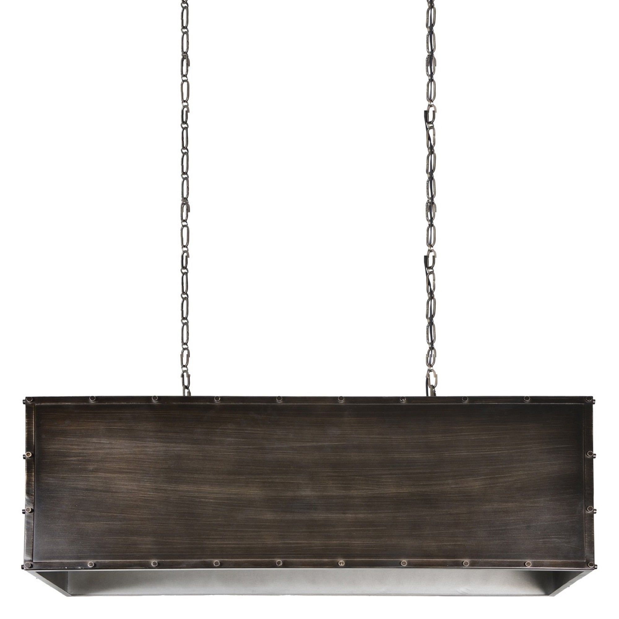 Flagstaff 41" Iron - Brushed Dark Grey Ceiling Light
