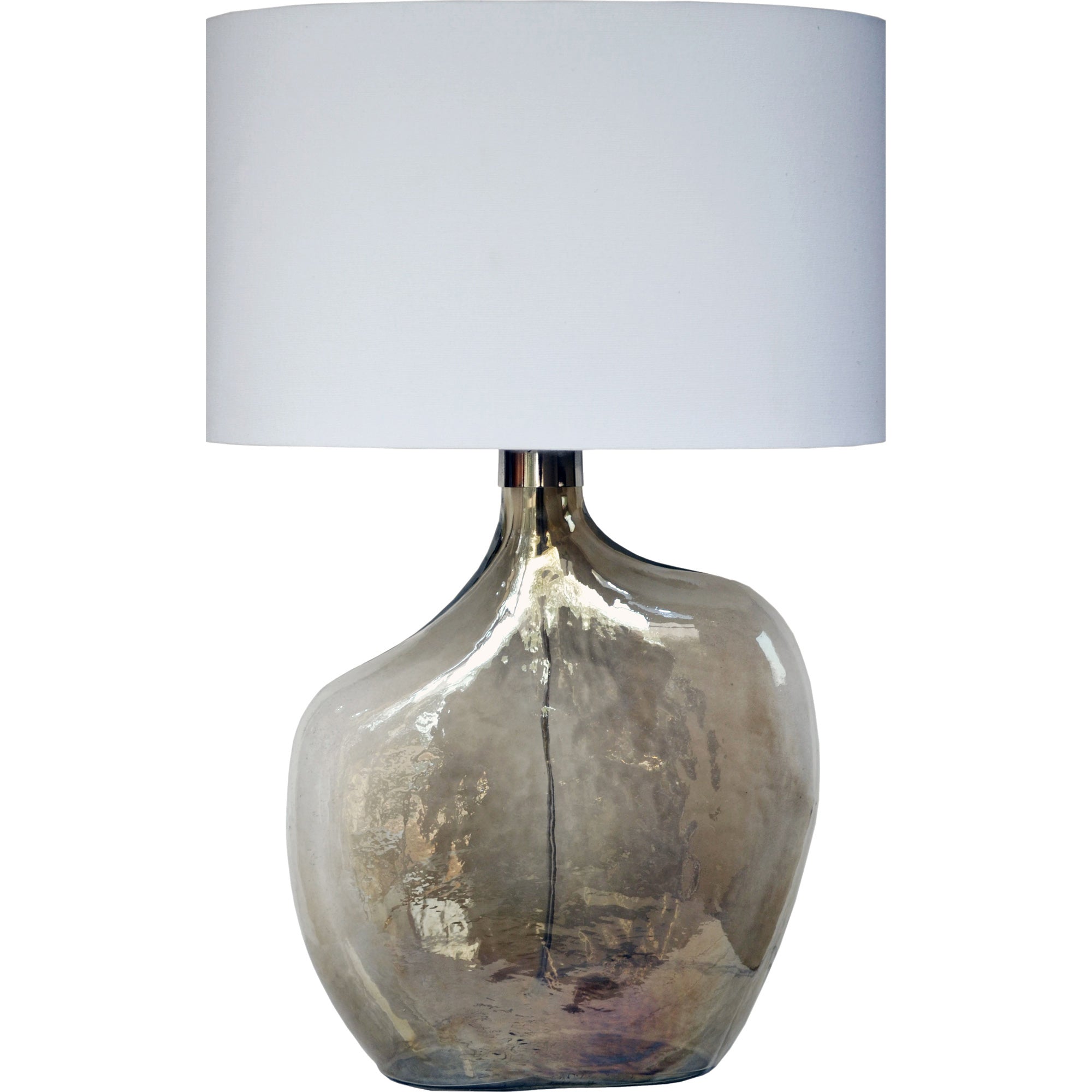 Benedek 17" Chrome Plated - Iron Table Lamp