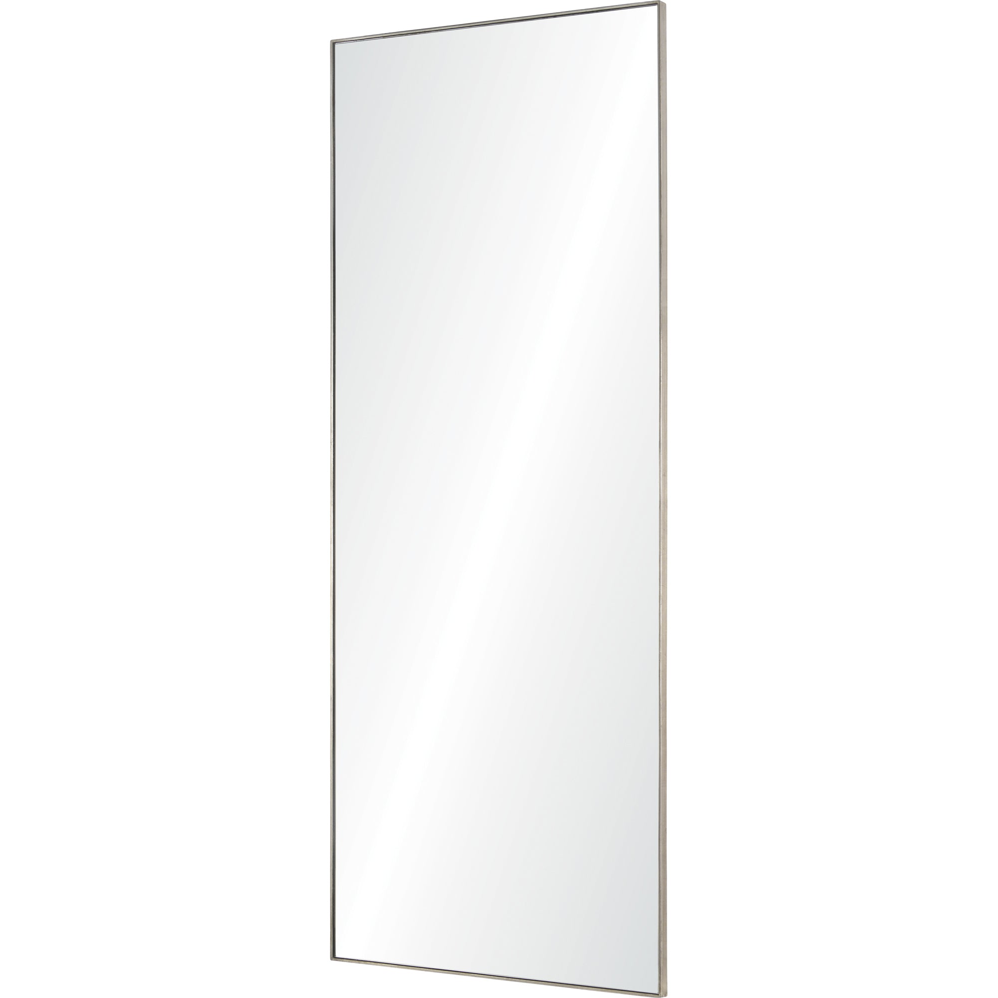 Lupin 30" Iron - Silver Leaf Finish Mirror