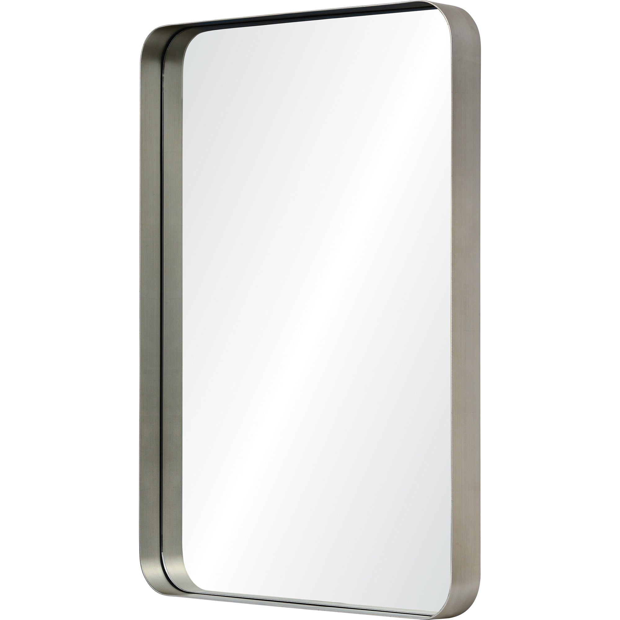 Vered 30" Iron - Silver Leaf Mirror