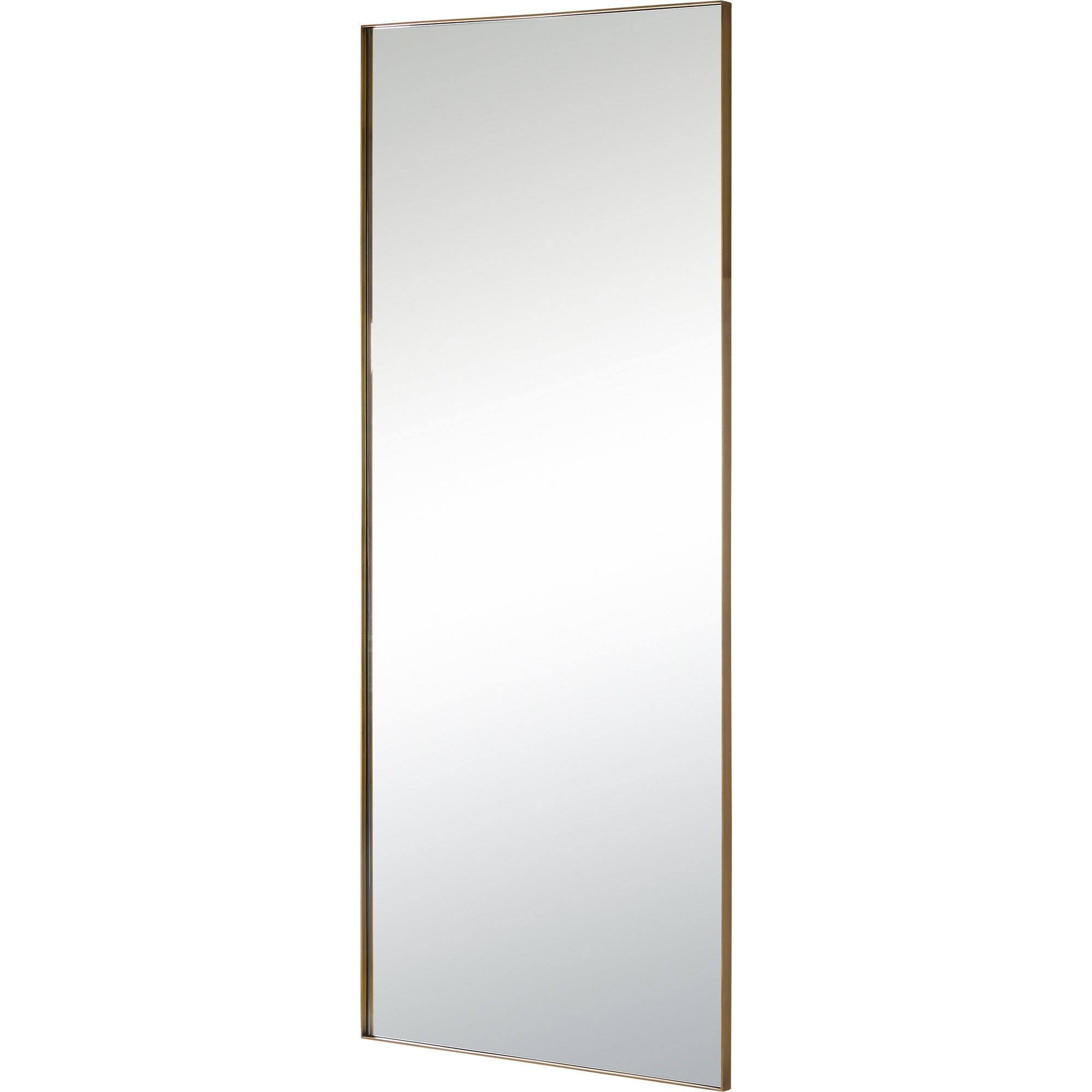 Northern 30" Iron - Antique Brass Mirror
