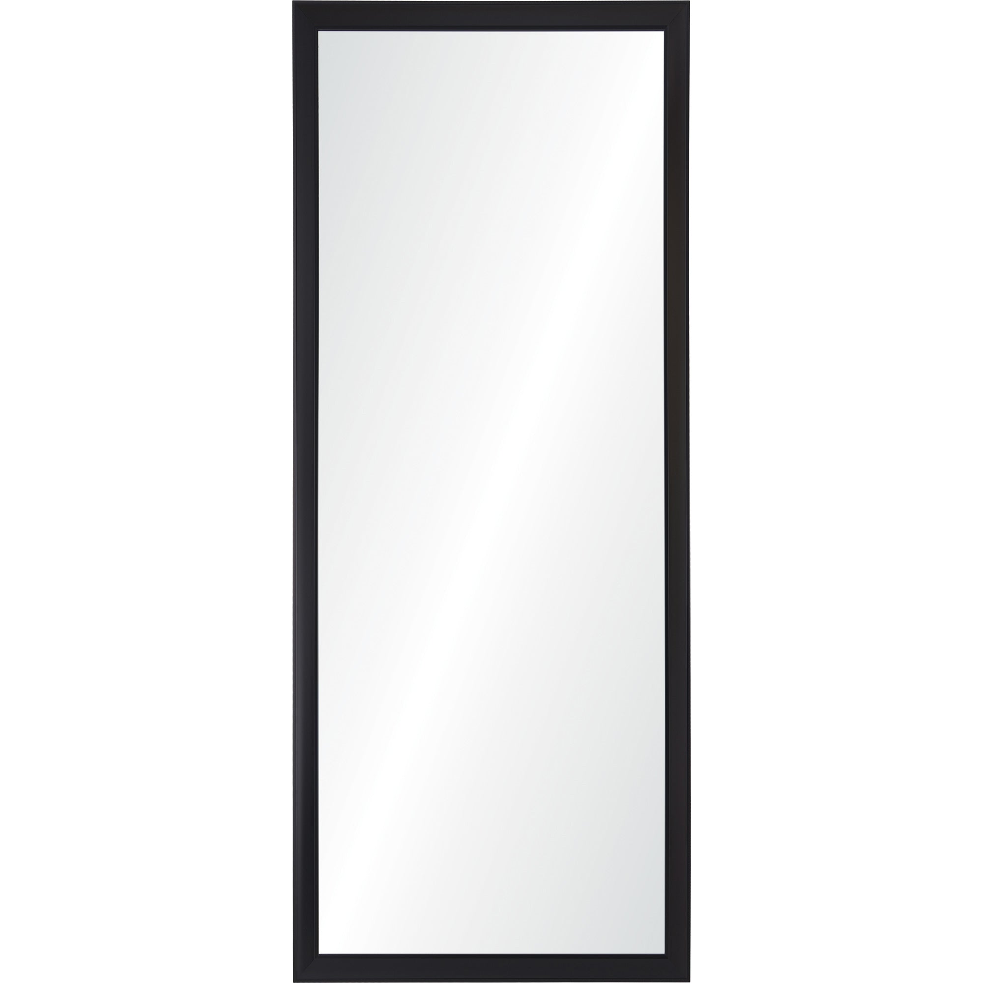 Delacorte 32" Black Foil Finish Mirror