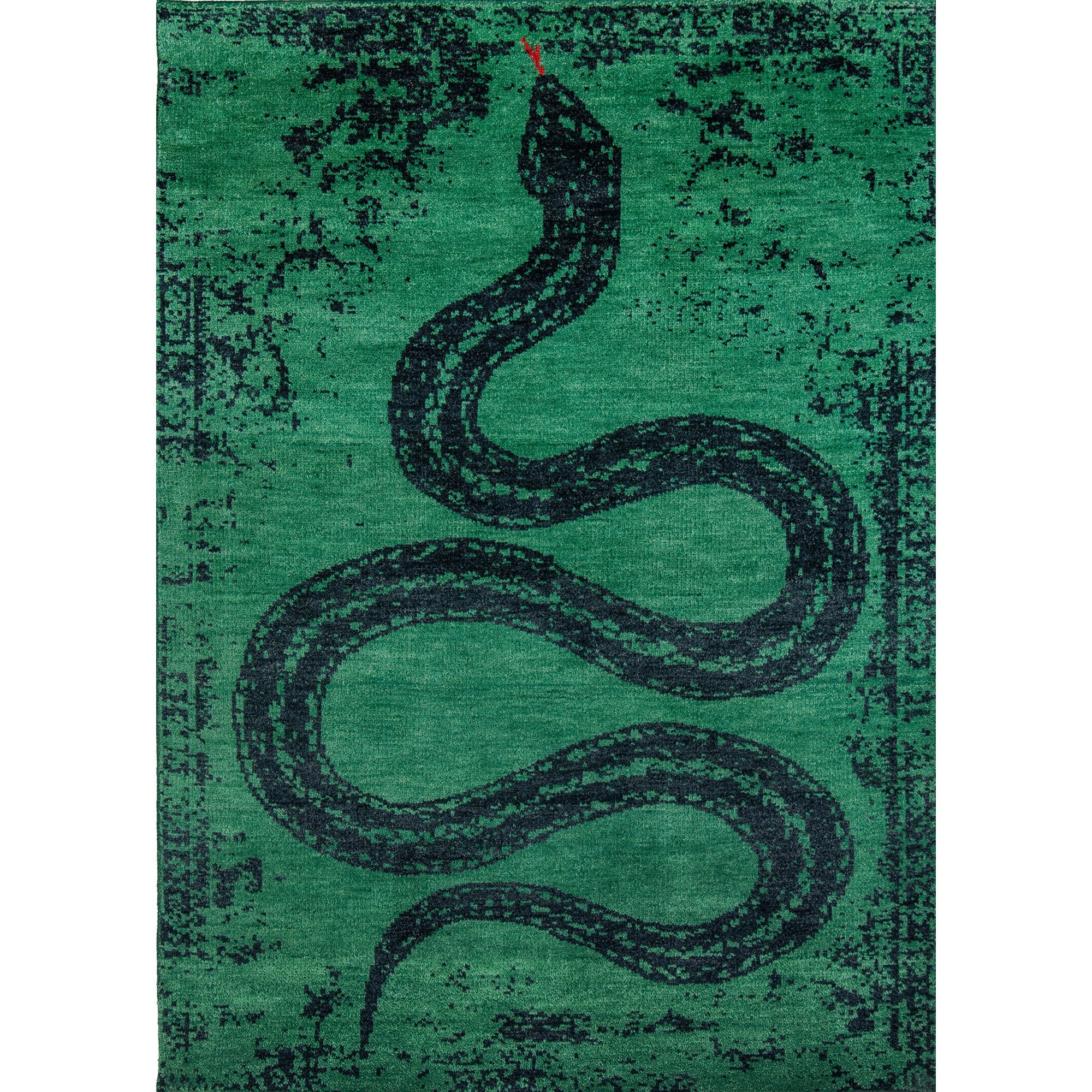 Hammonton 5' x 7' Forest Green - Wool Rug