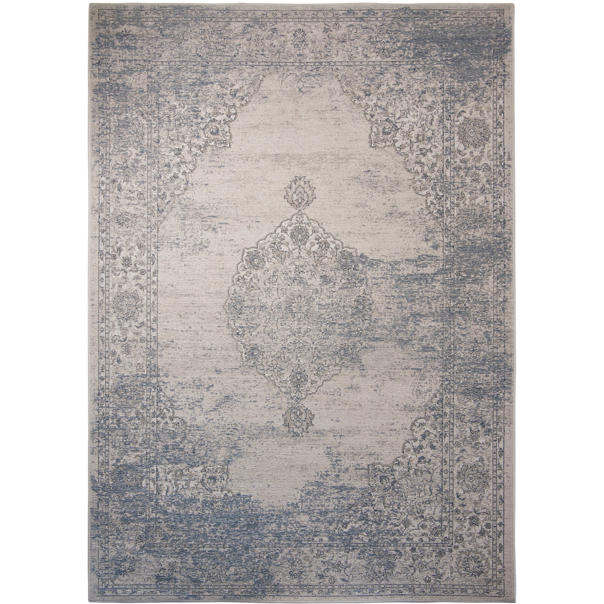 Monrovia 5' x 7' Steel Blue - Cotton Rug