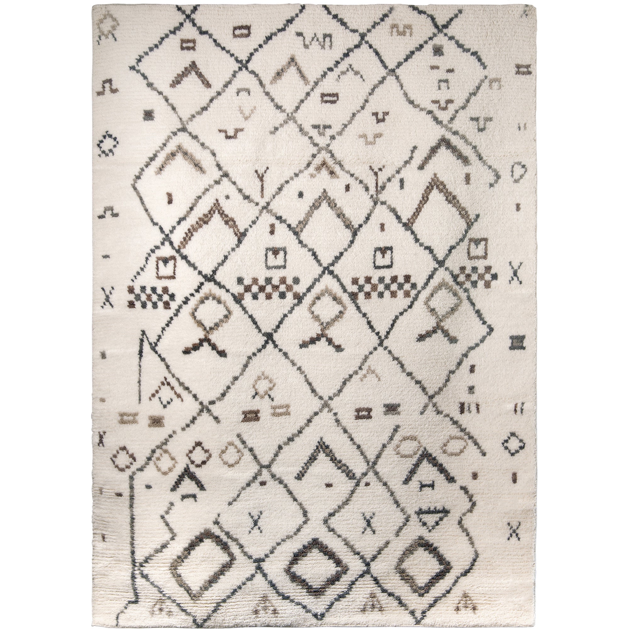 Montrose 5' x 7' Natural Wool Rug