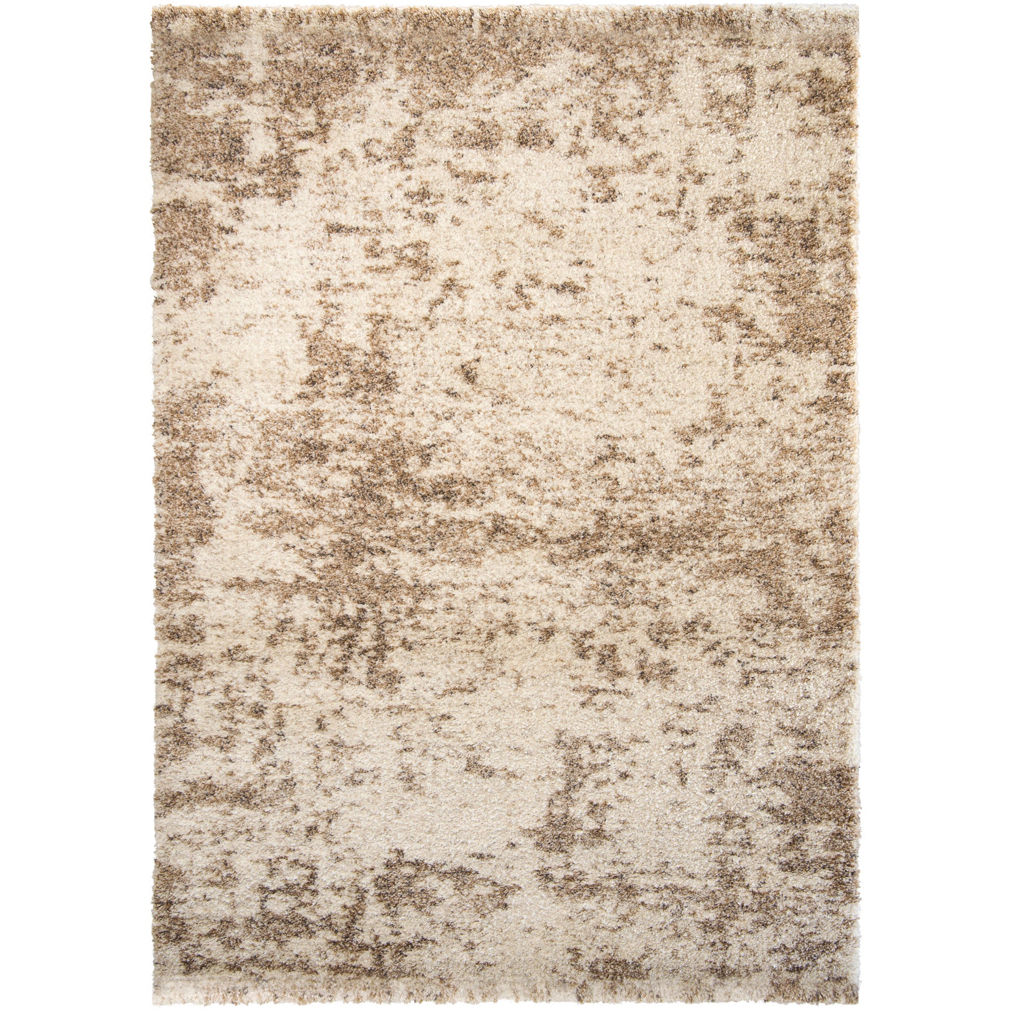 Wilma 5' x 7' Cream - Polyester Rug