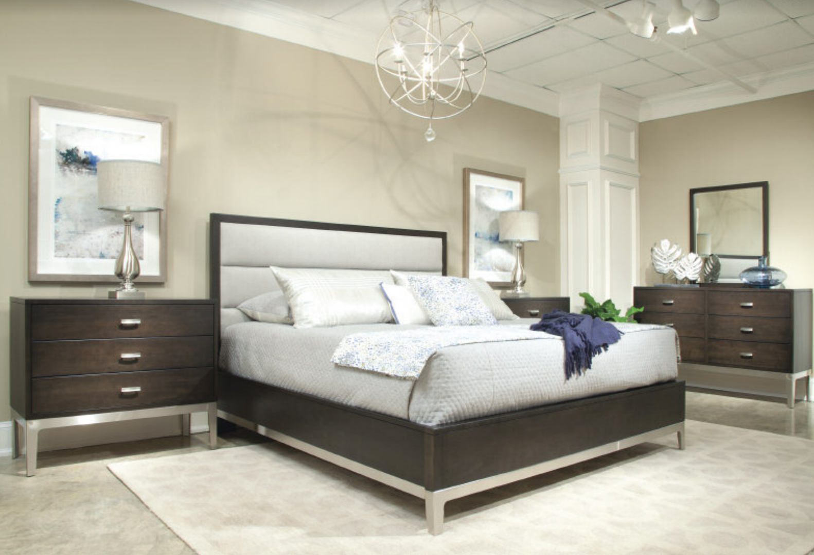 Defined Distinctions Upholstered Bed