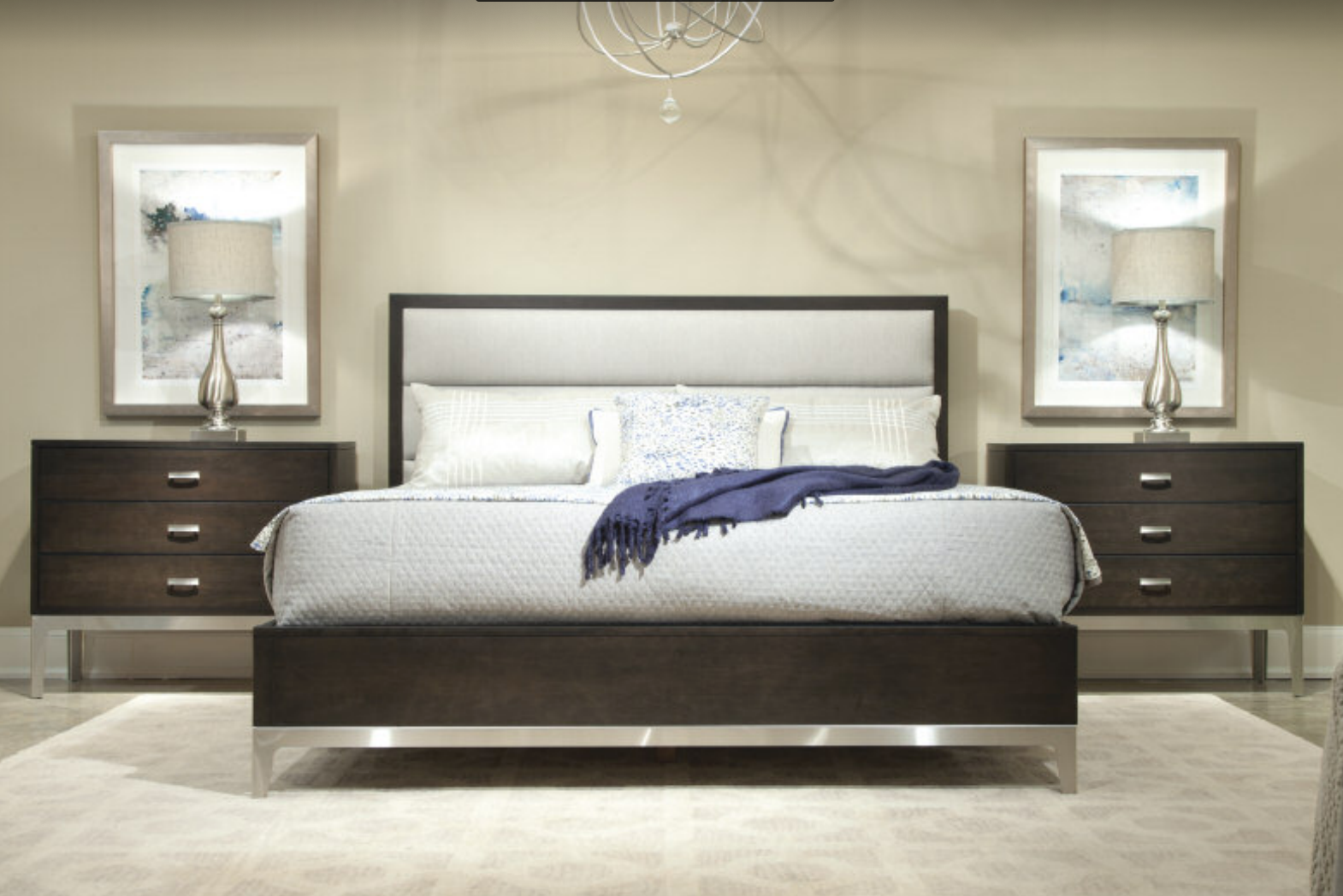 Defined Distinctions Upholstered Bed