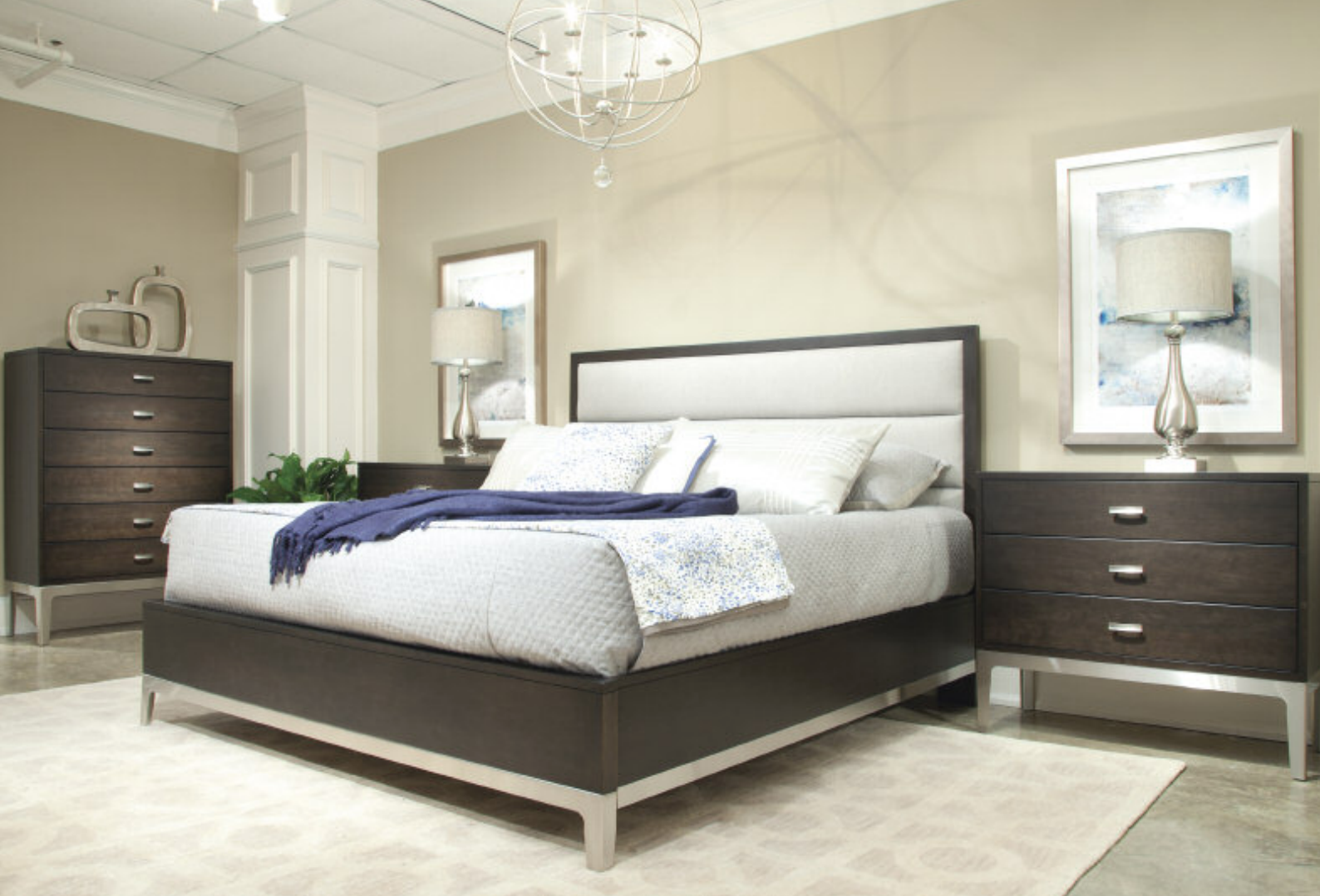 Defined Distinctions Upholstered Bed