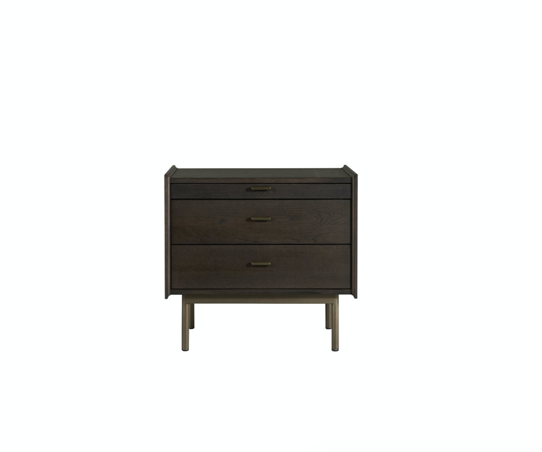 Strada 2-Drawer Bedside Chest