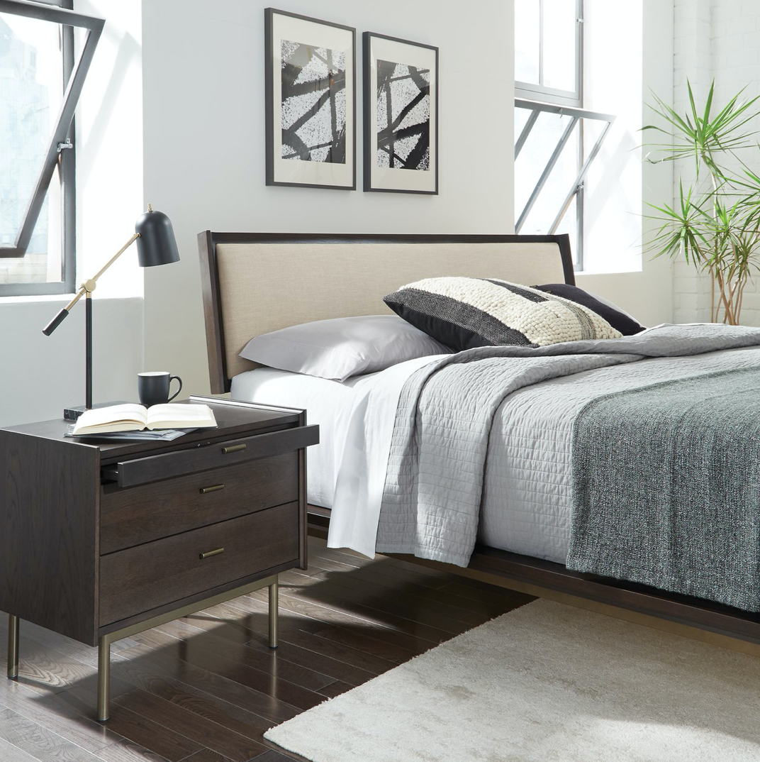 Strada 2-Drawer Bedside Chest