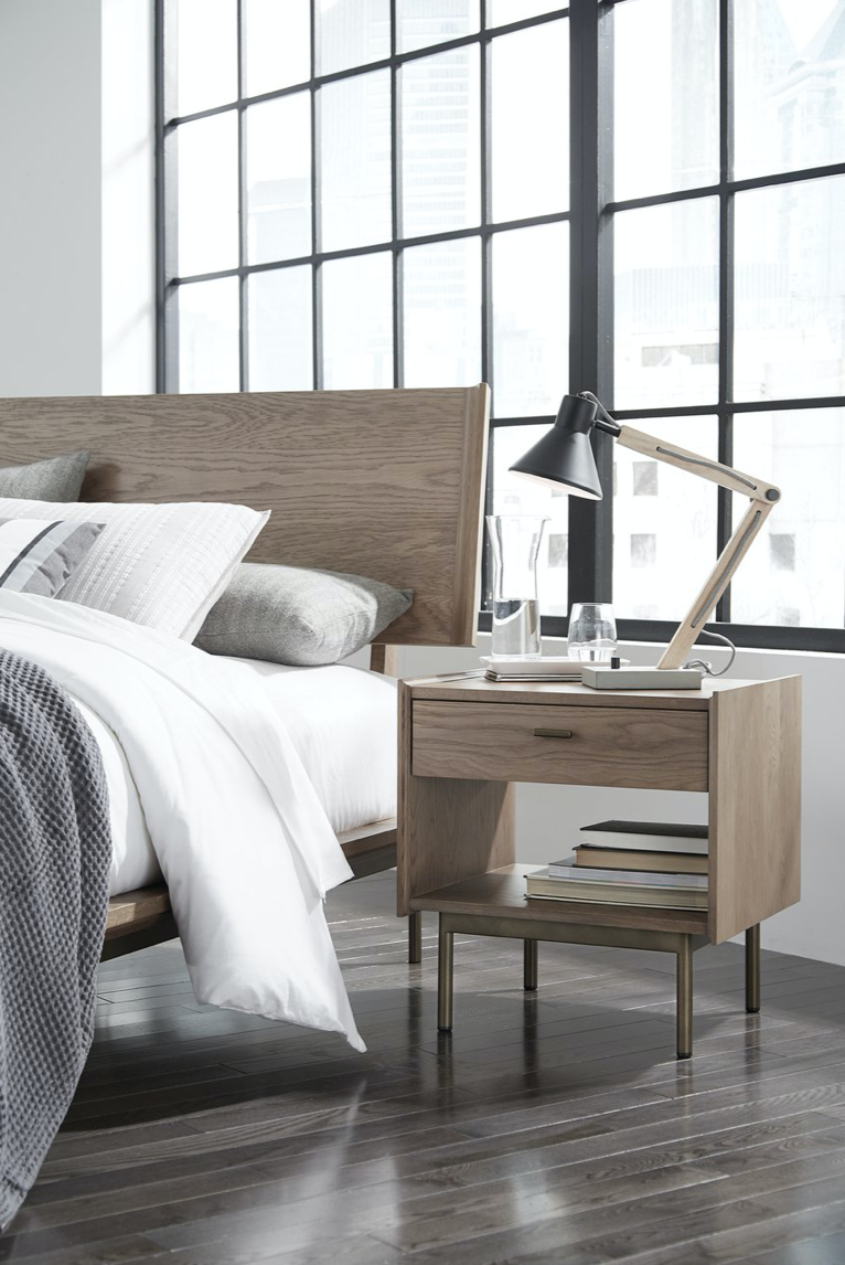 Strada 1-Drawer Nightstand