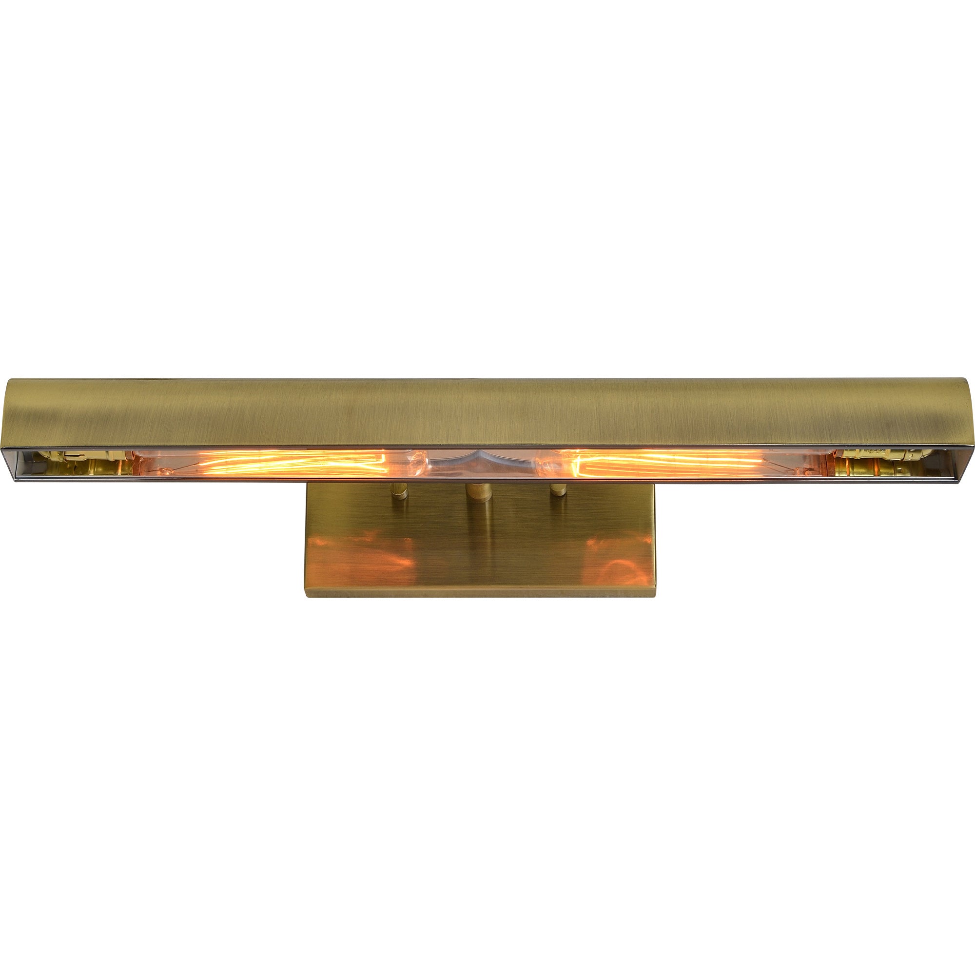 Swanson 20" Iron - Brushed Brass Wall Light