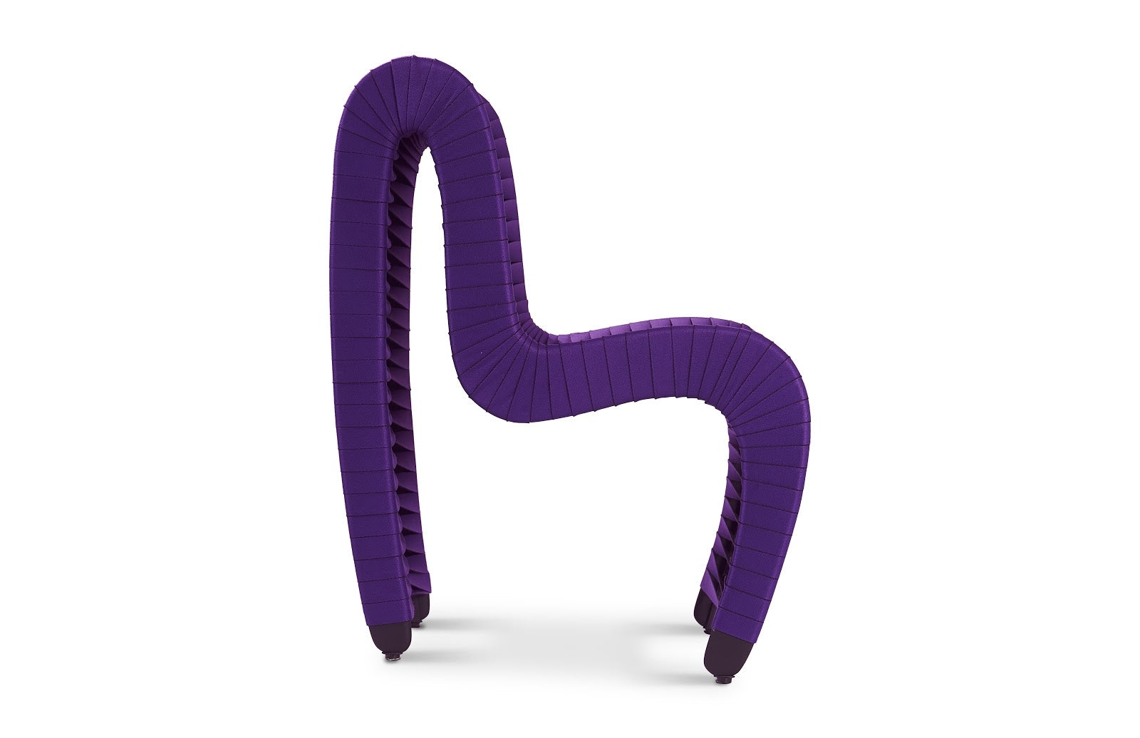 Seat Belt Dining Chair, Purple