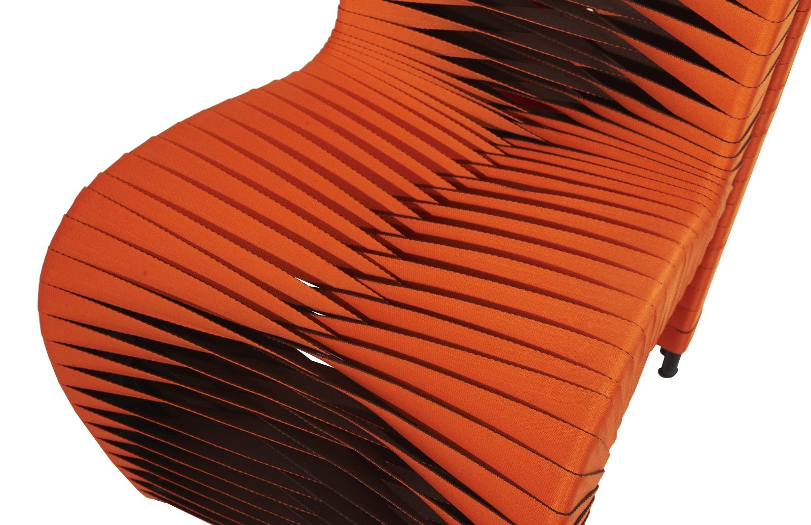 Seat Belt Dining Chair, Orange