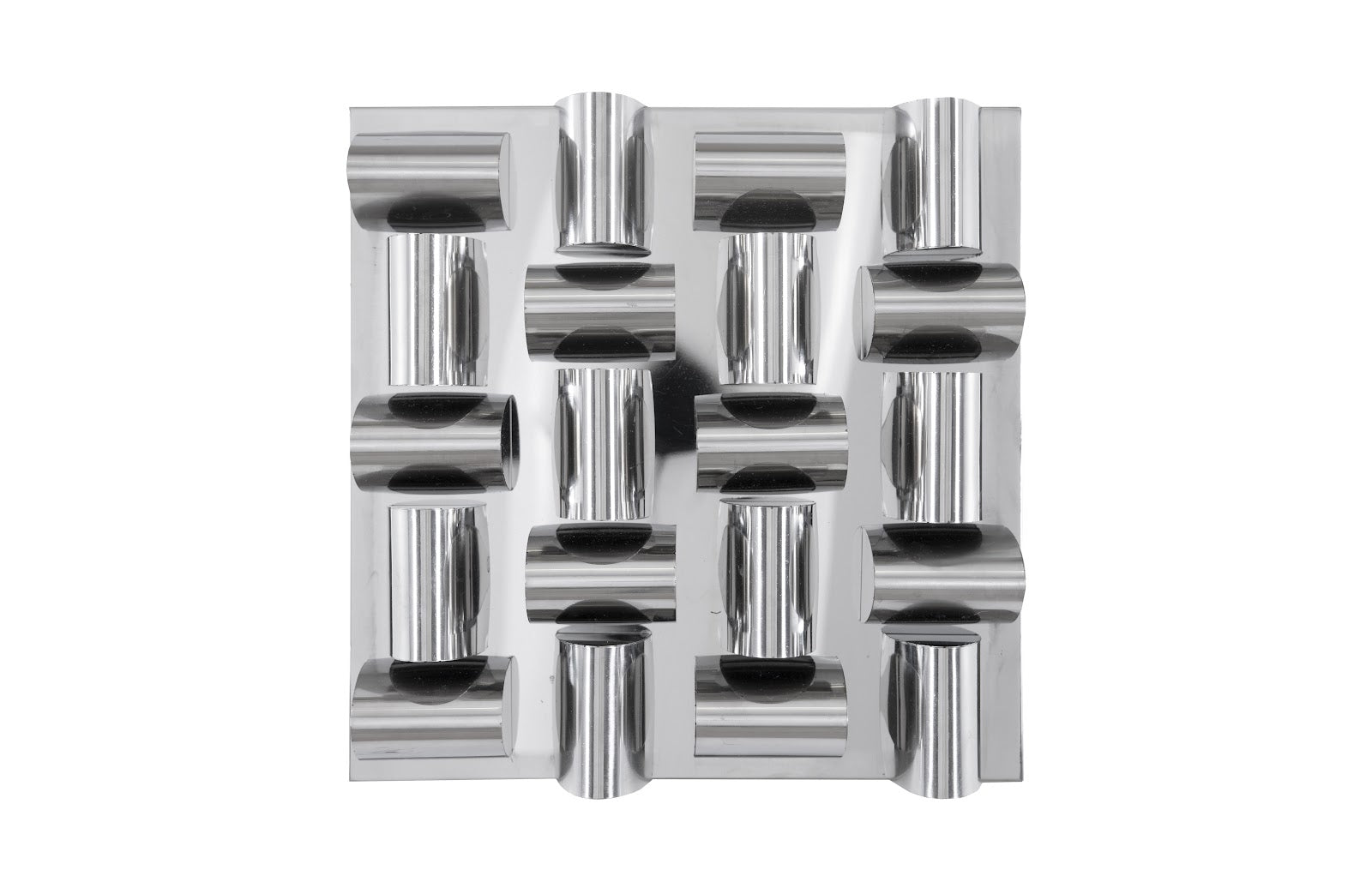 Arete Wall Tile Stainless Steel