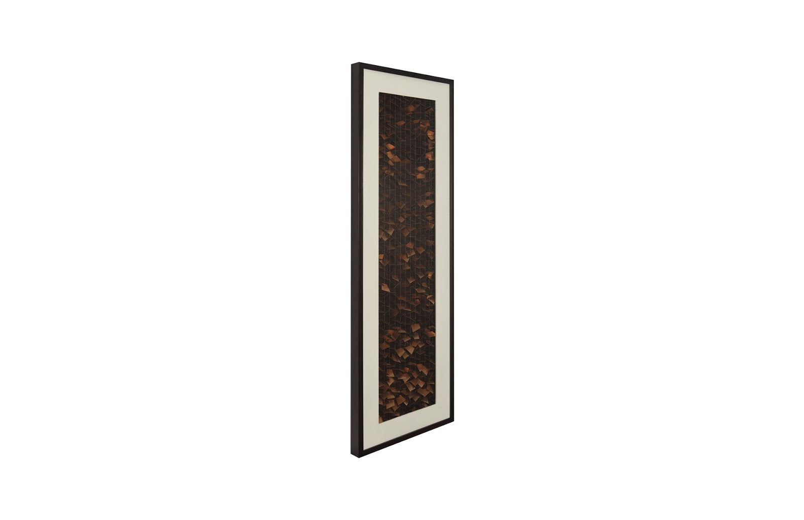 Flicker Wall Art, Rectangle, Black/Copper