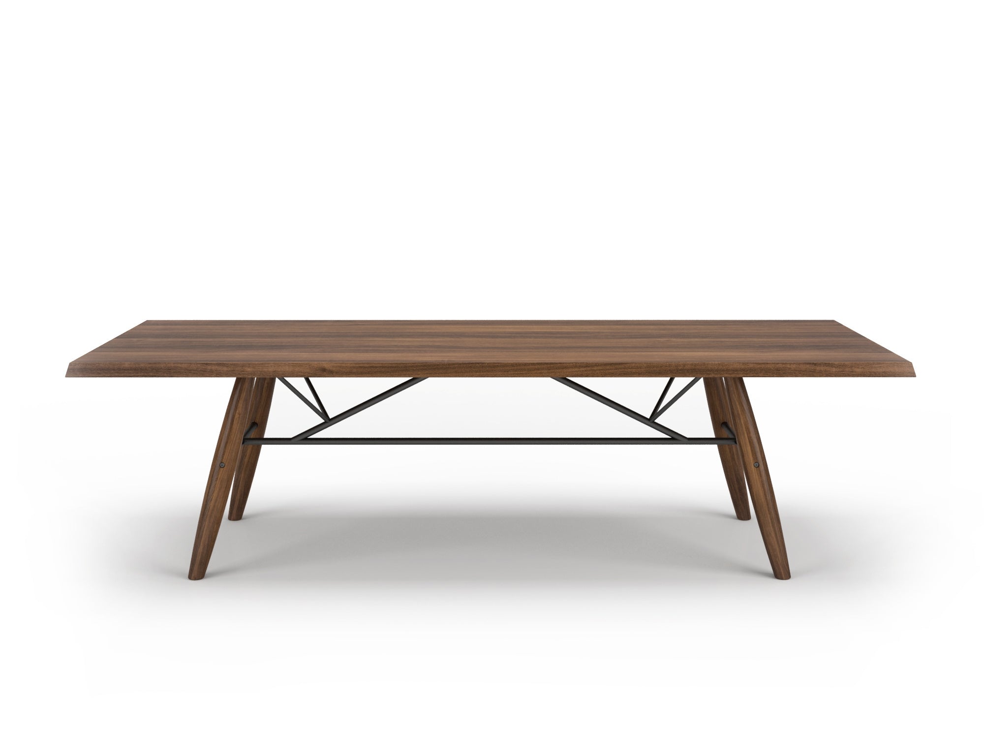 Connection Wood Top Dining Table