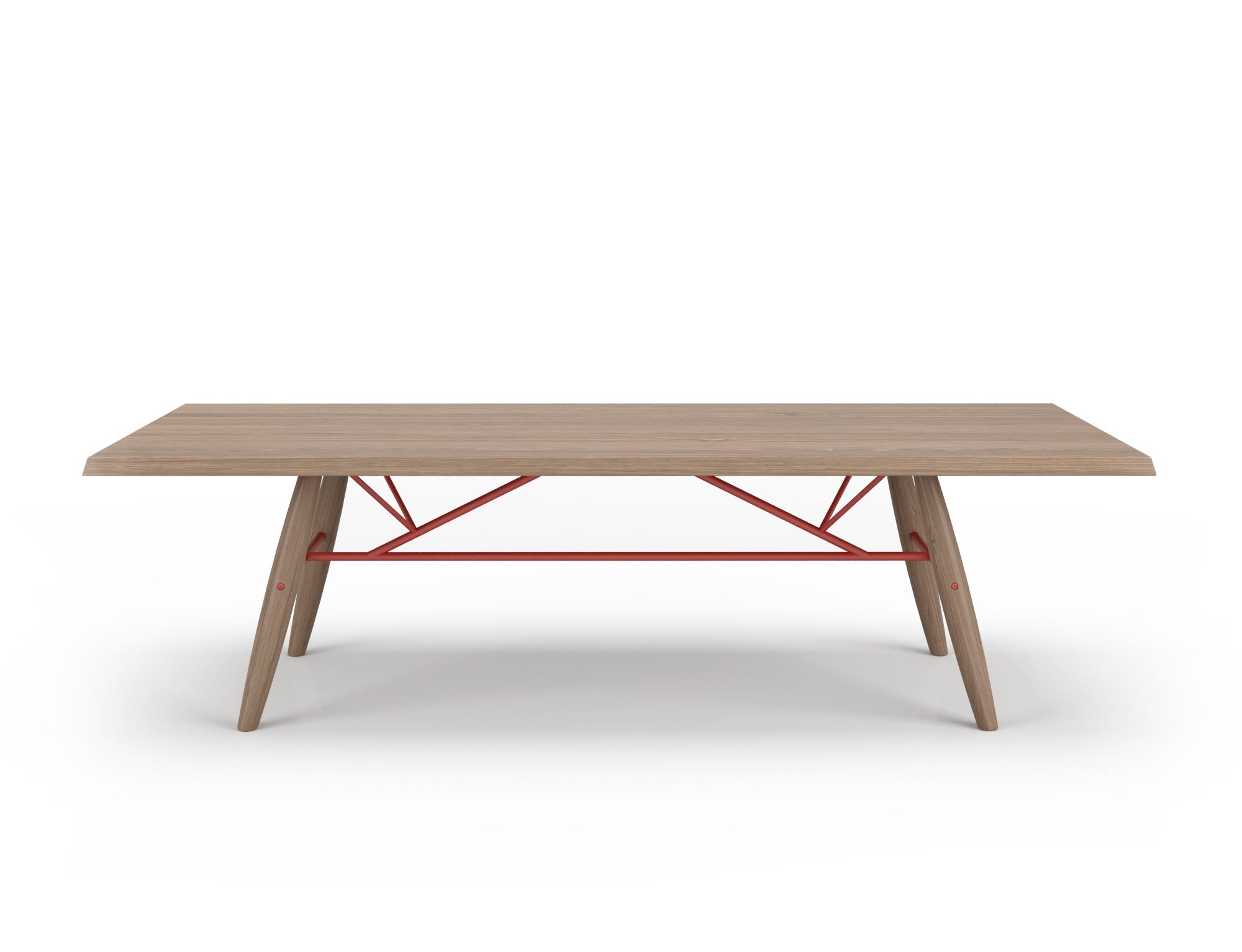 Connection Wood Top Dining Table