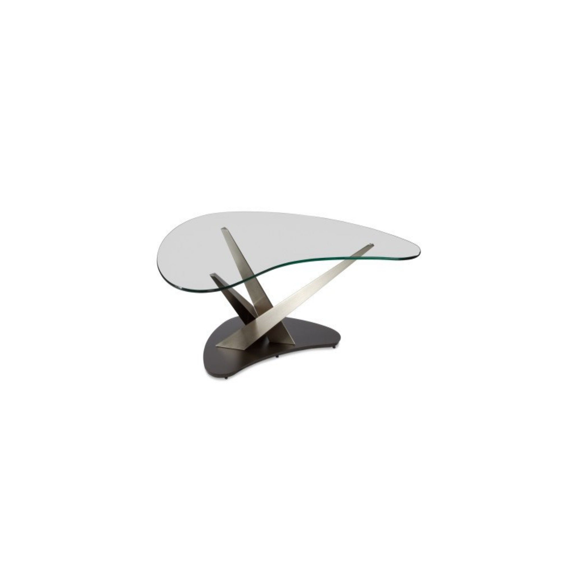 Crystal Boomerang Coffee Table