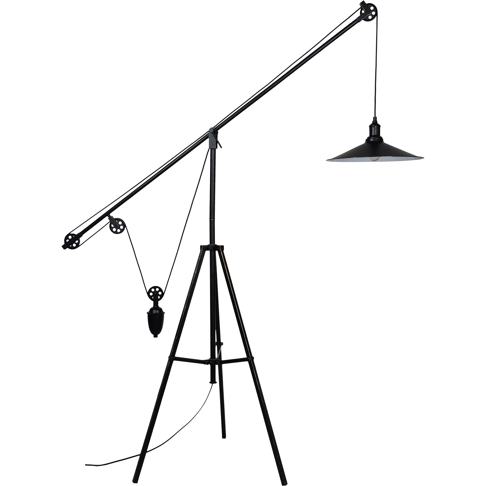 Qade 25" Iron - Bronze Floor Lamp
