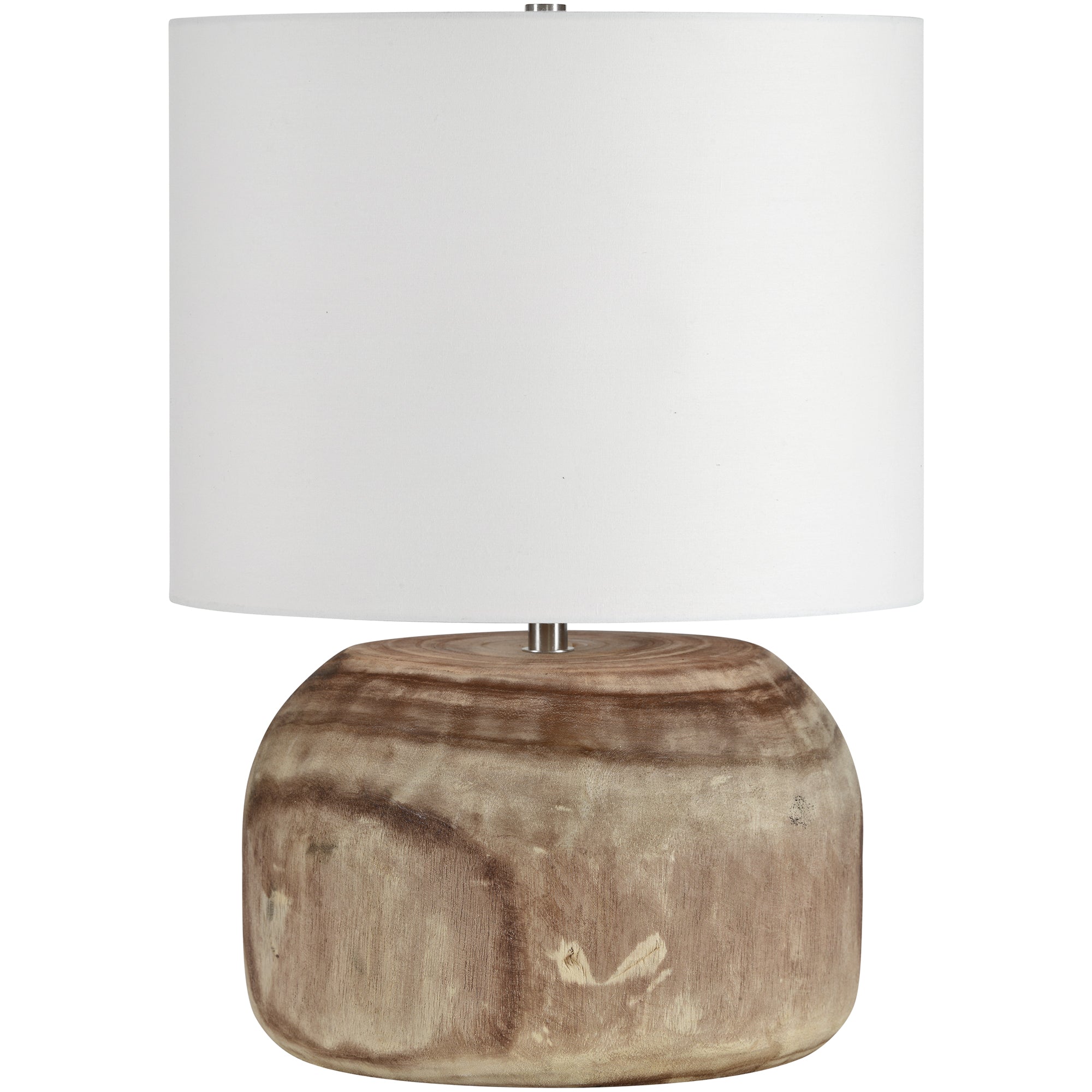 Maybury 20" Natural Paulownia Table Lamp