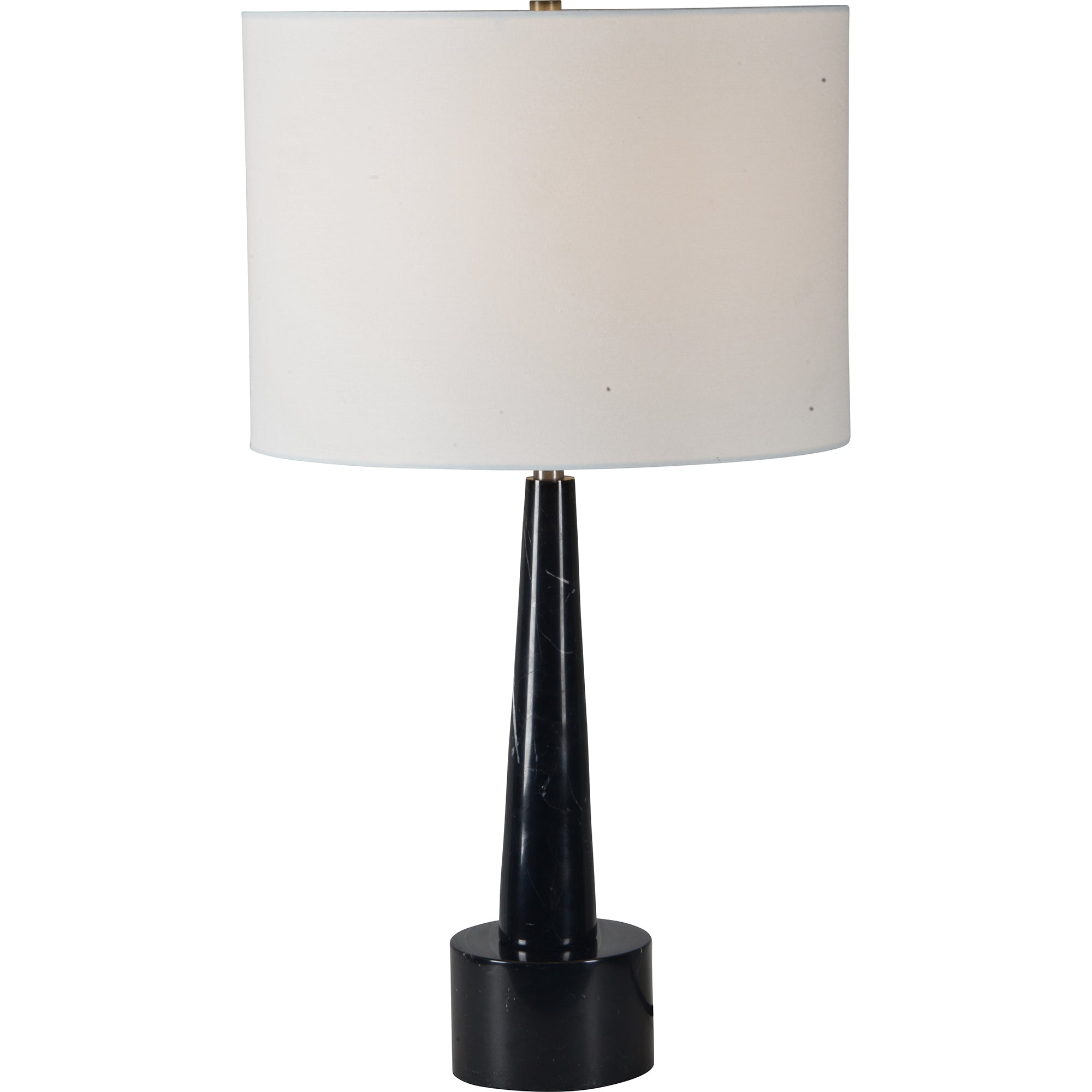 Briggate 14" Black Marble Table Lamp