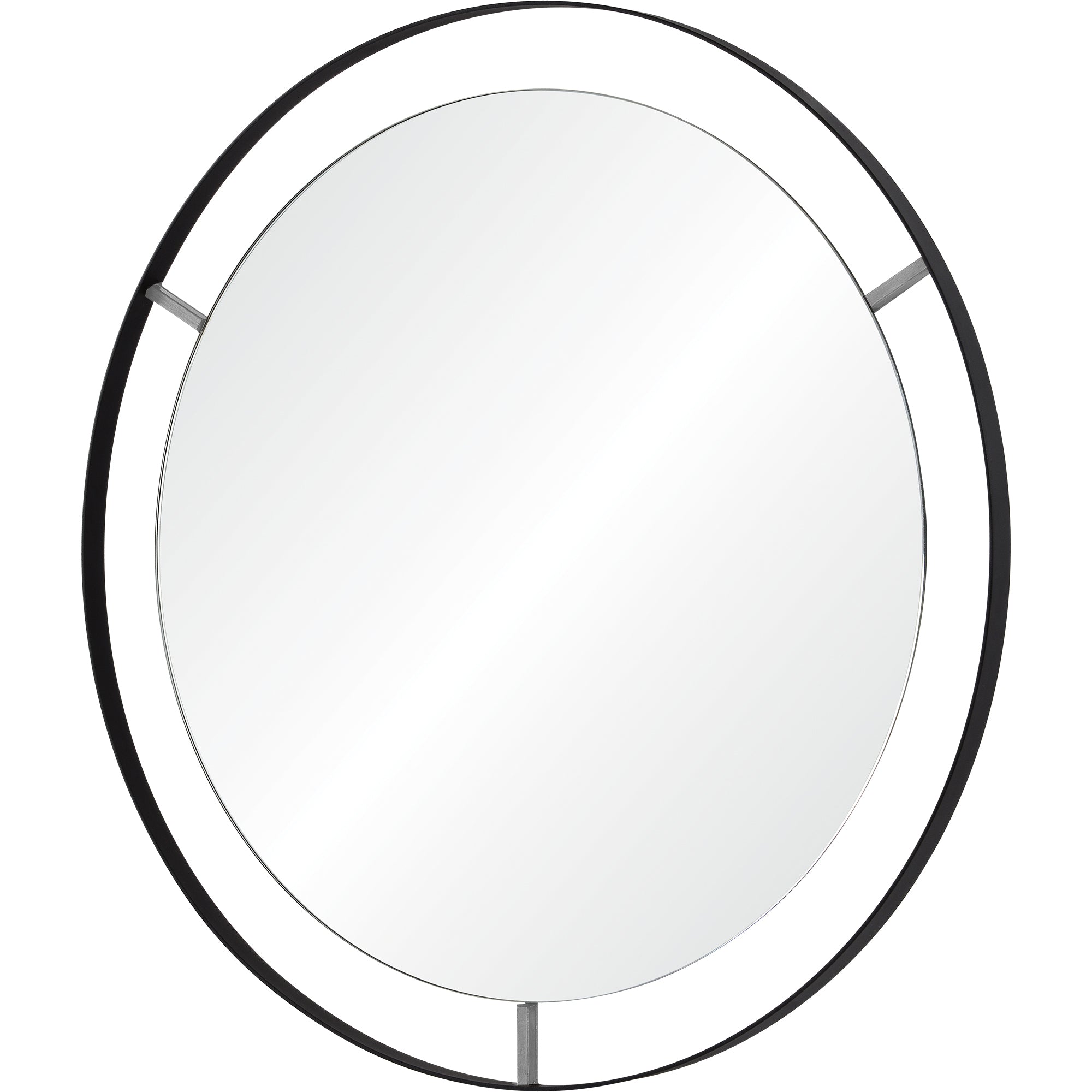 Jericho 31" Iron - Antique Brushed Mirror