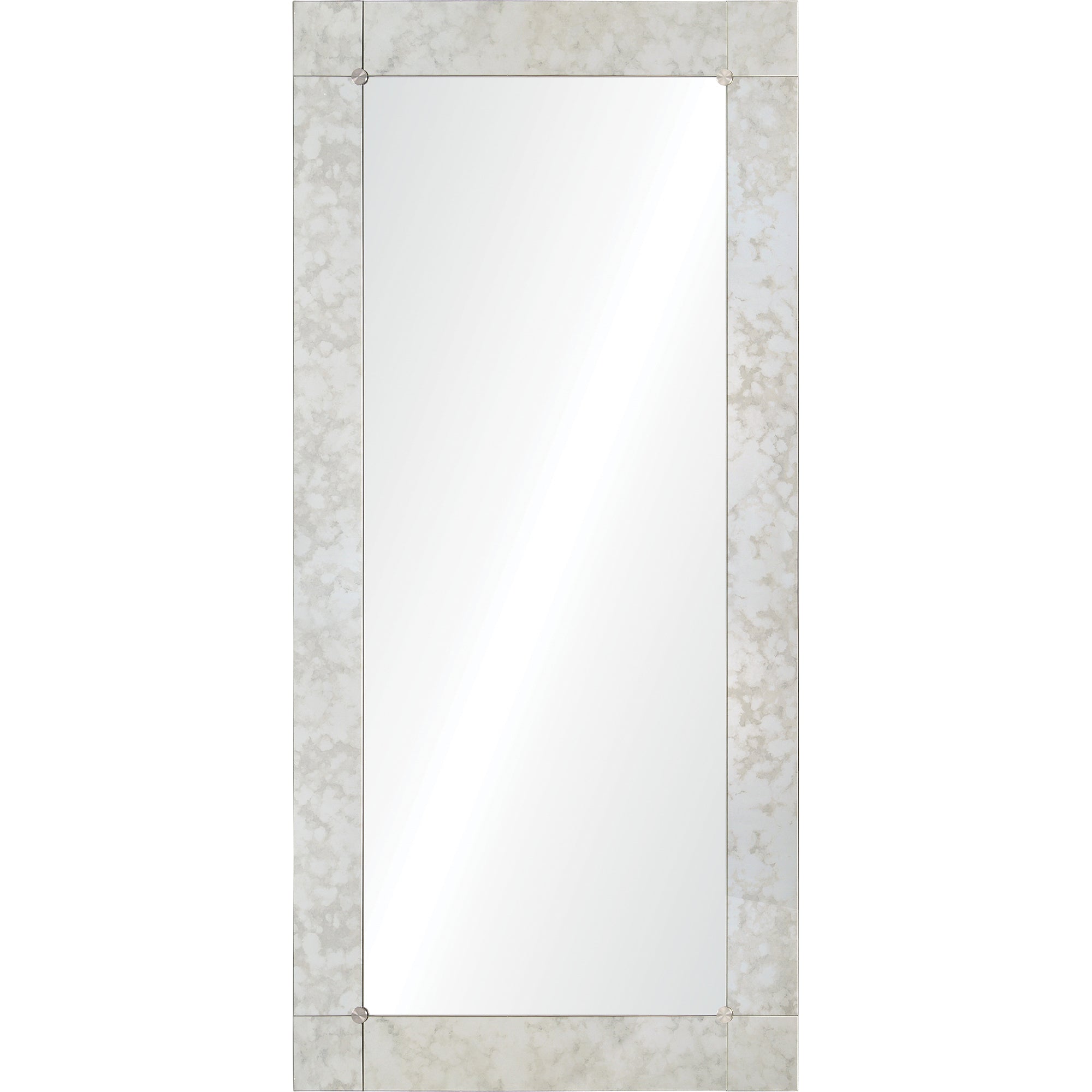 Copperas 40" Polished - Satin Nickel Mirror