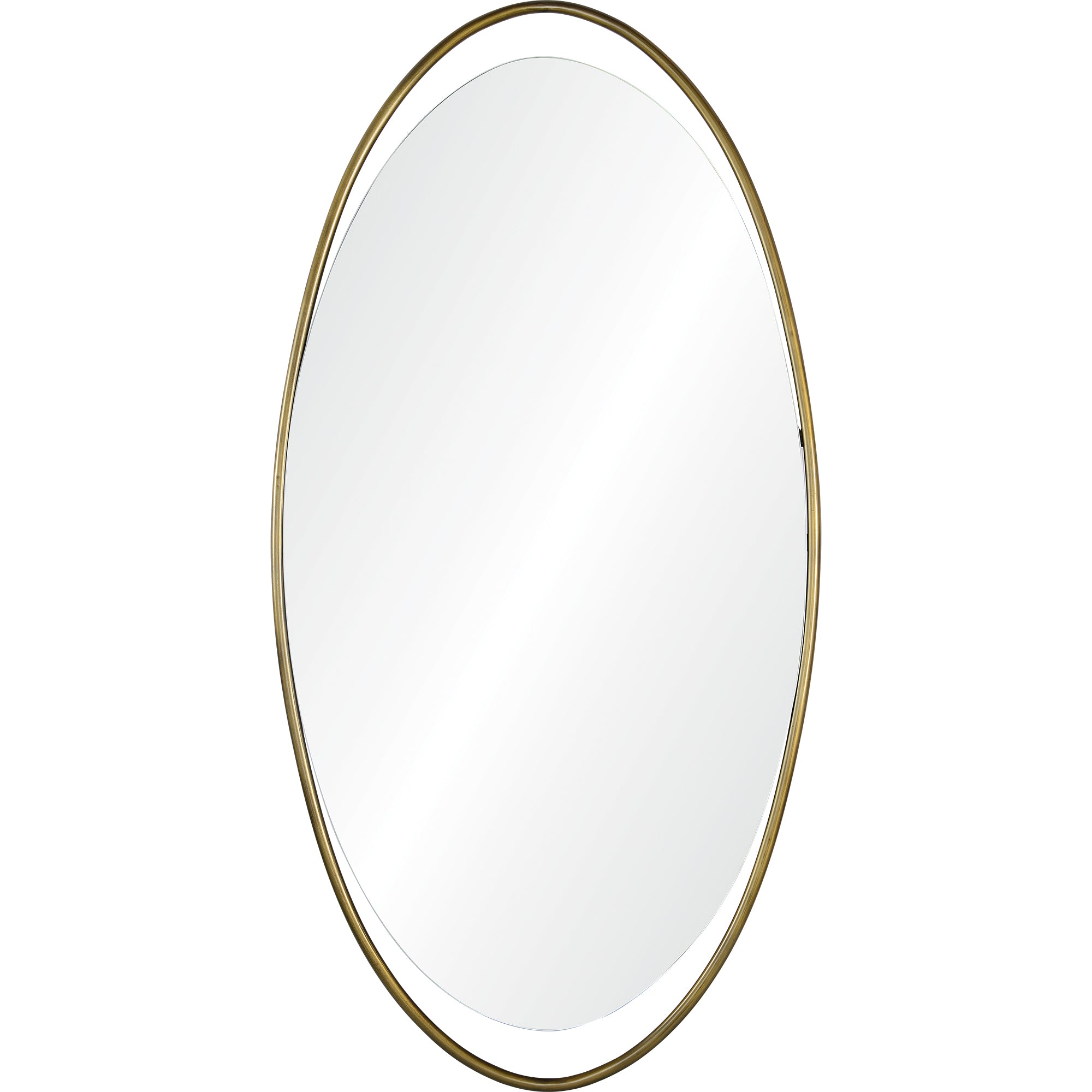 Sonnet 31" Antique Brass - Polished Mirror