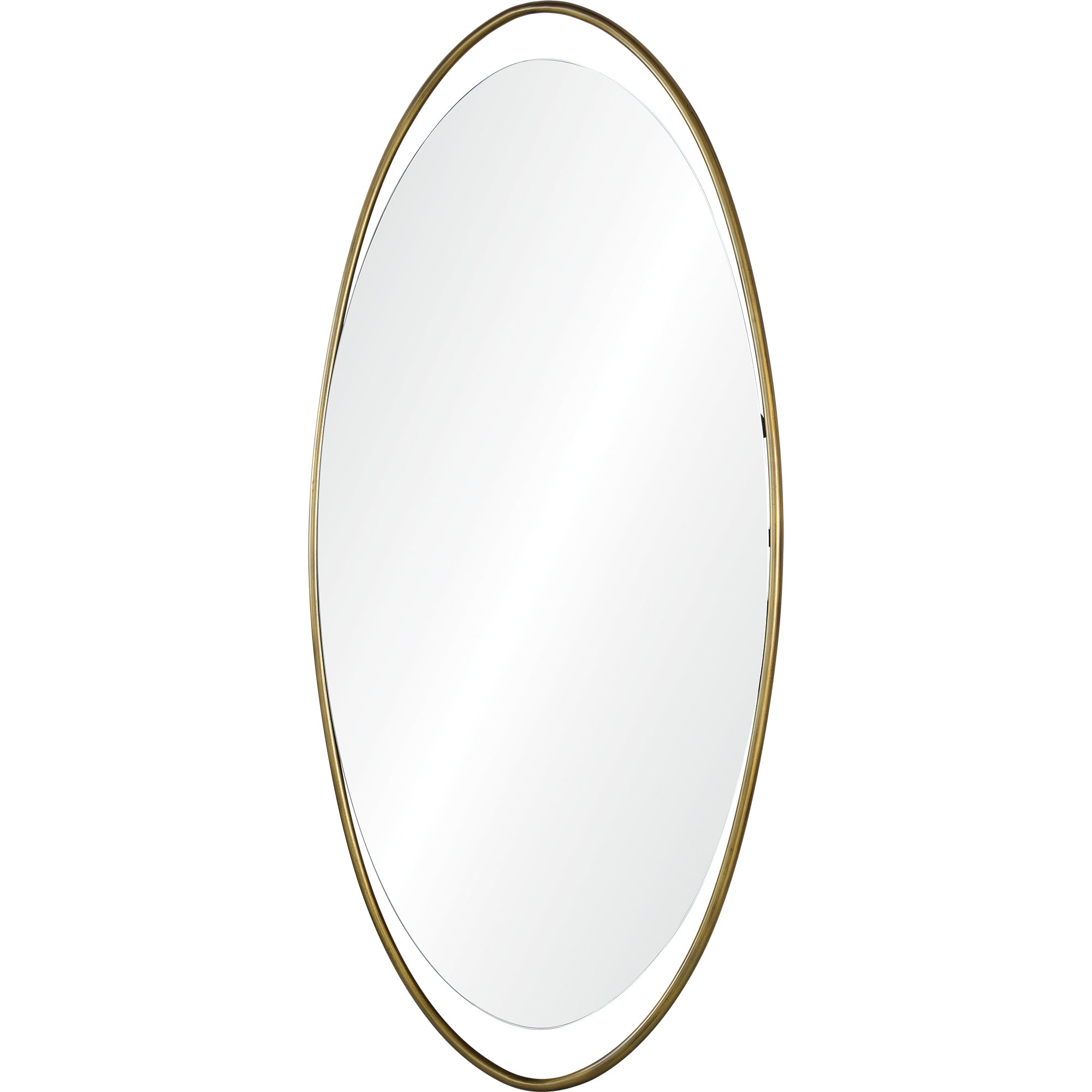 Sonnet 31" Antique Brass - Polished Mirror