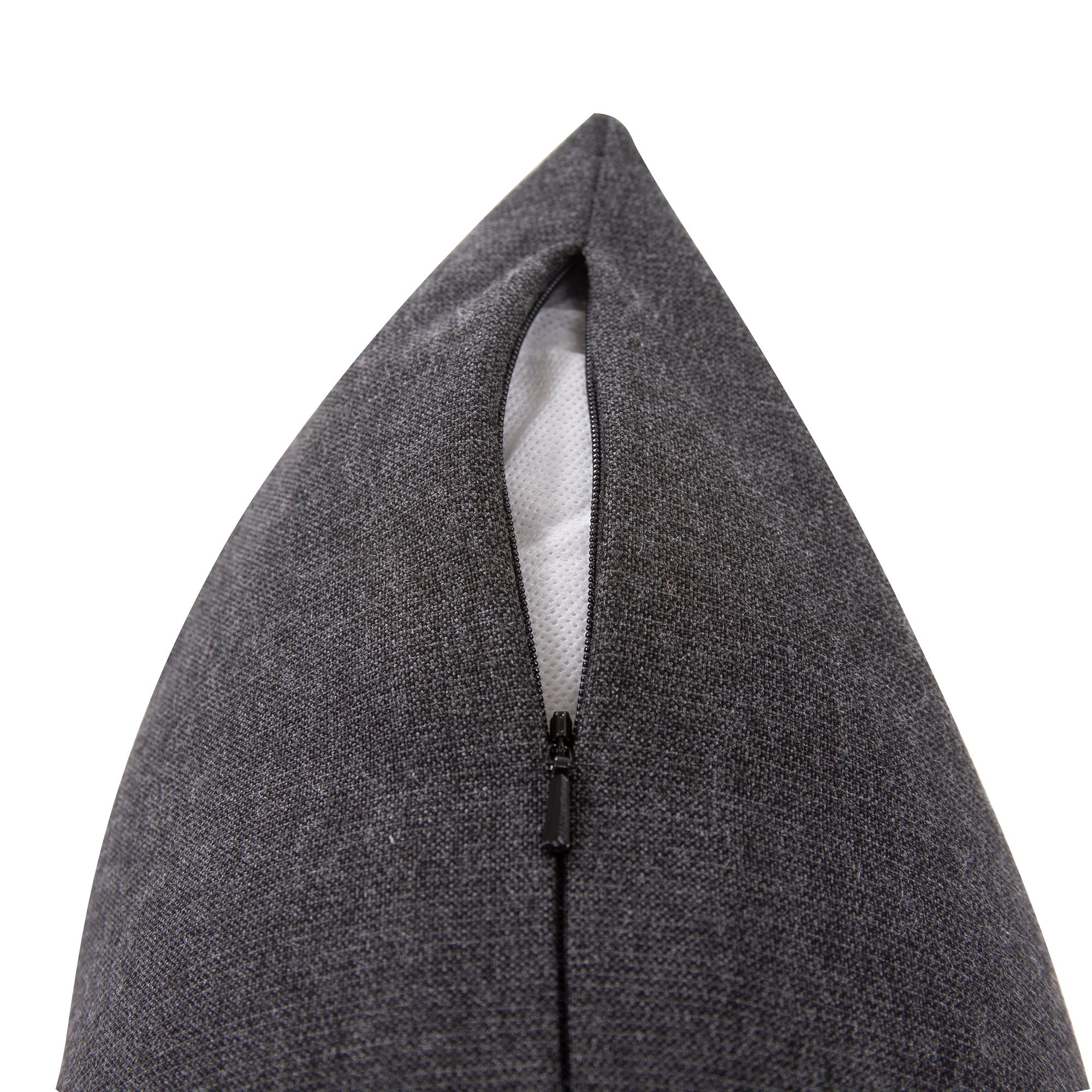 Seascape Charcoal Pillow- 20" x 20"