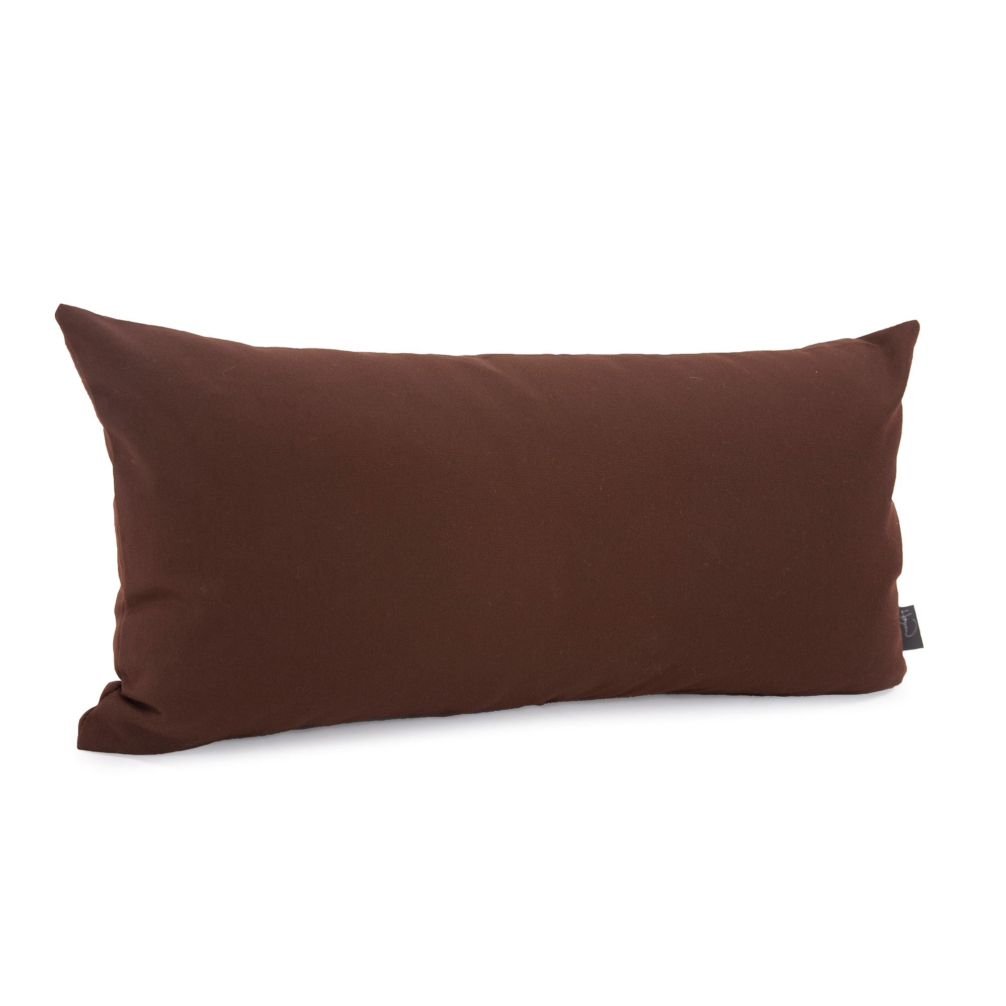 Seascape Chocolate Kidney Pillow- 11" x 22"