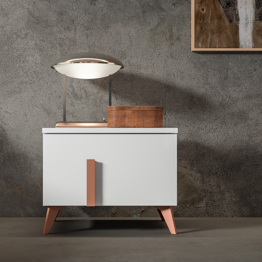 Vega 2-Drawer Nightstand