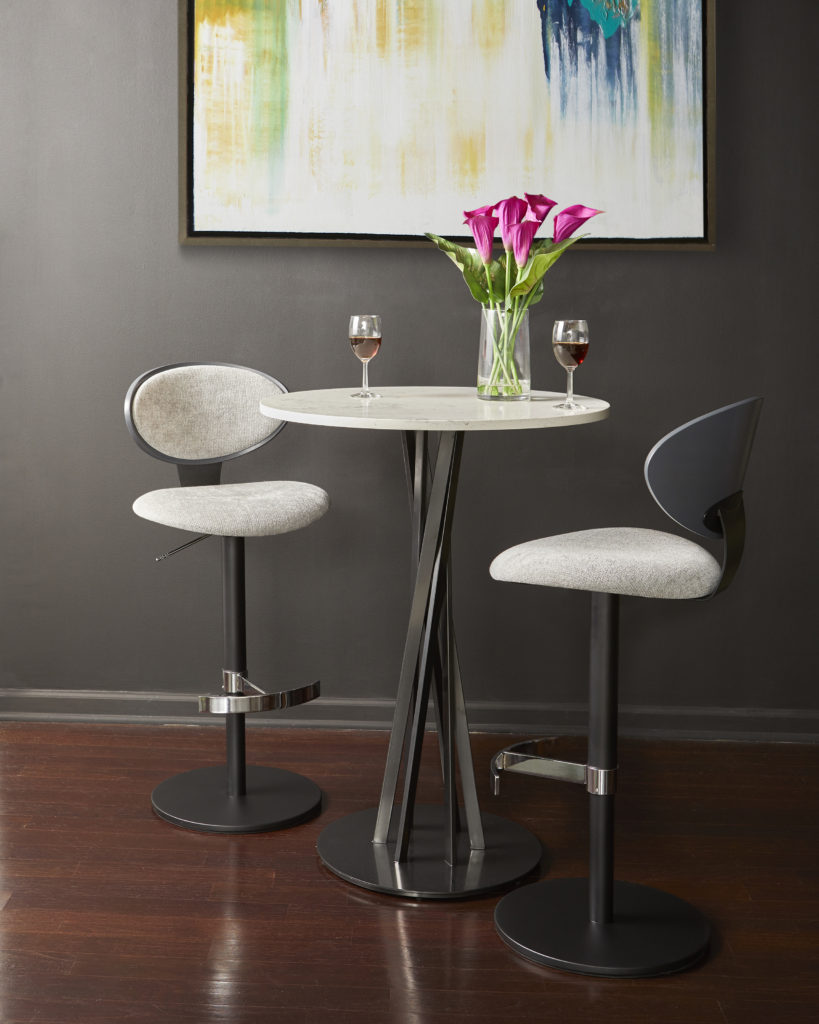Vera Hydraulic Barstool (Fully Upholstered Seat)