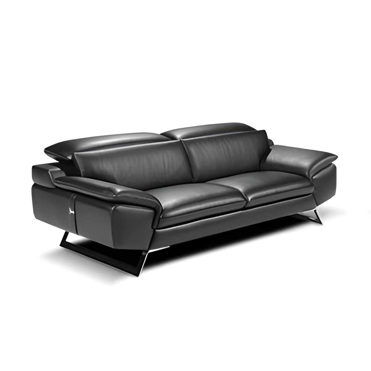 Zuma Leather Loveseat