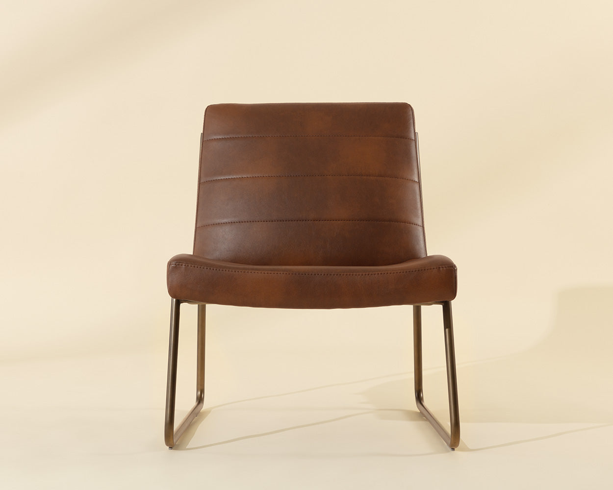 Anton Lounge Chair - Bravo Cognac