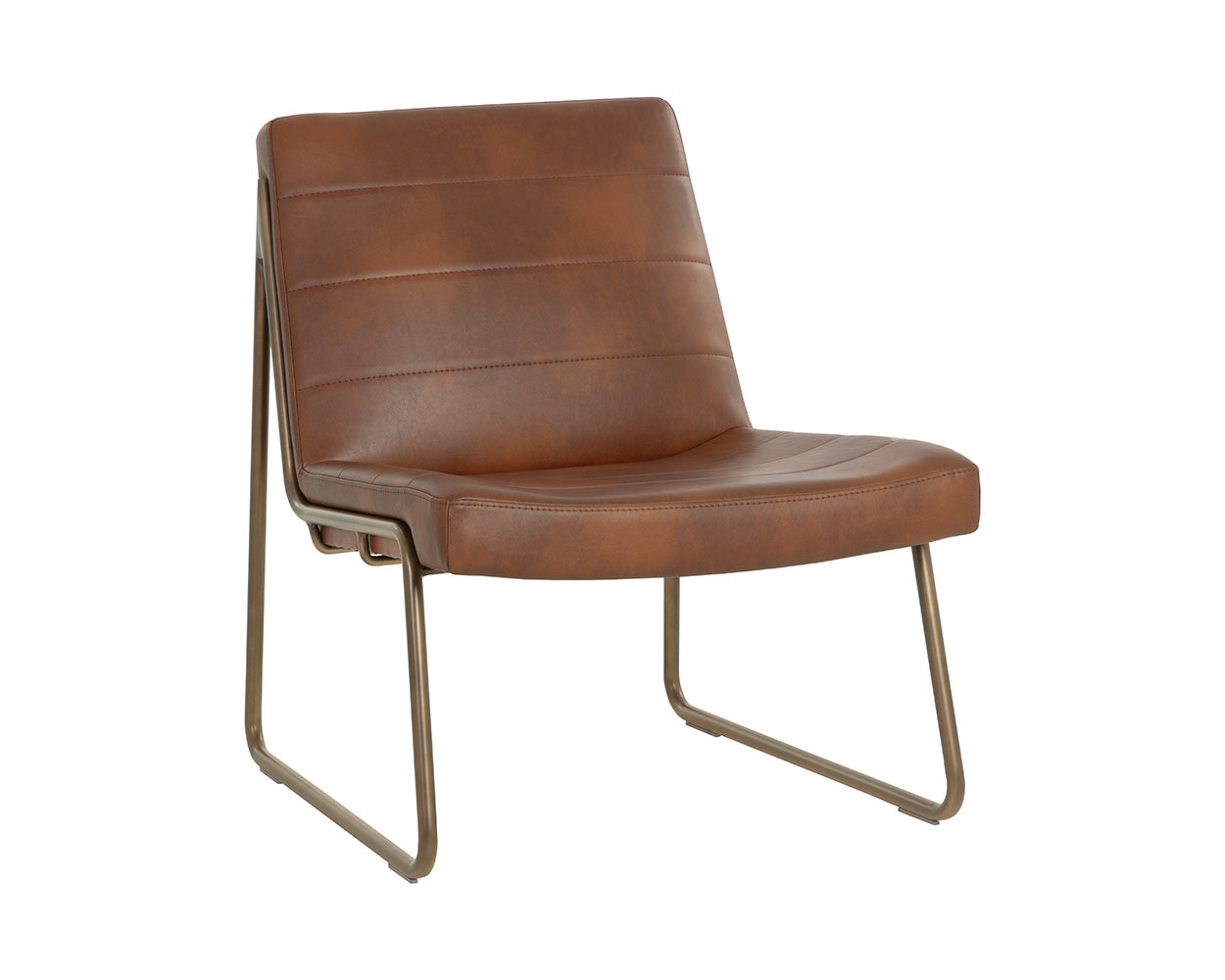 Anton Lounge Chair - Bravo Cognac