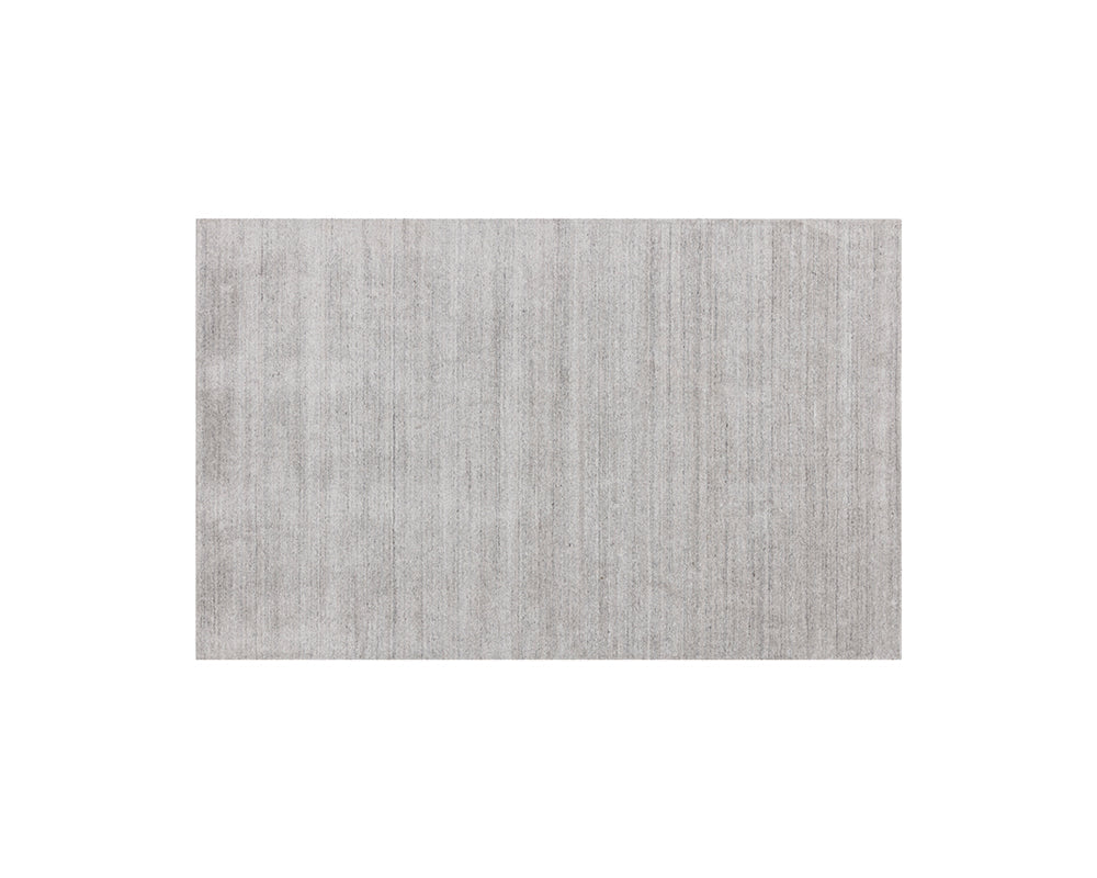 Alaska Hand-Loomed Rug - Grey/Ivory - 5' X 8'