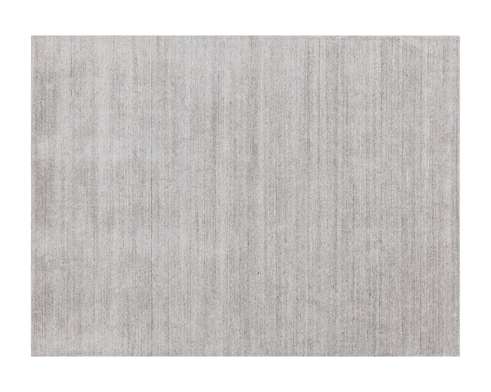 Alaska Hand-Loomed Rug - Grey/Ivory - 9' X 12'