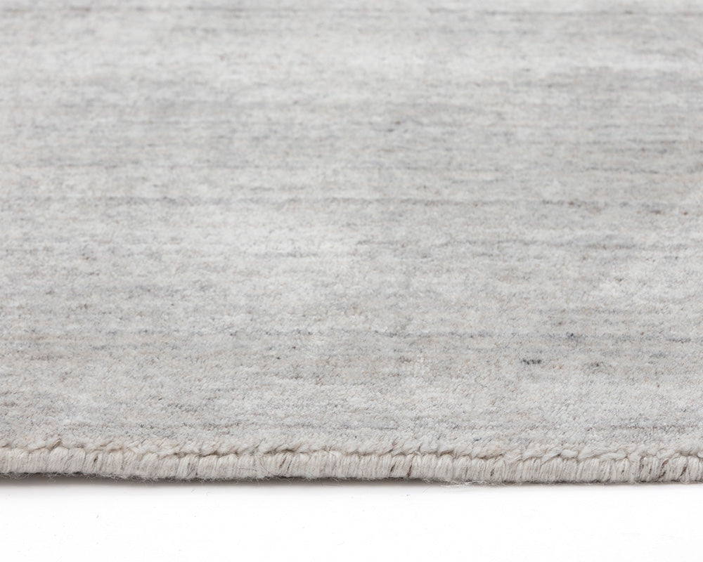 Alaska Hand-Loomed Rug - Grey/Ivory - 9' X 12'